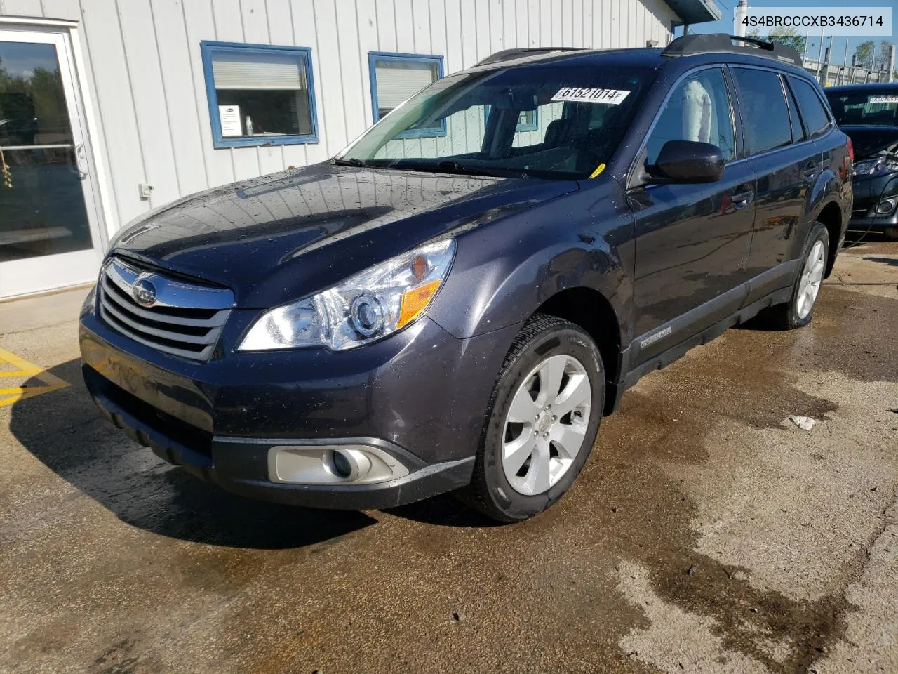 2011 Subaru Outback 2.5I Premium VIN: 4S4BRCCCXB3436714 Lot: 61521014