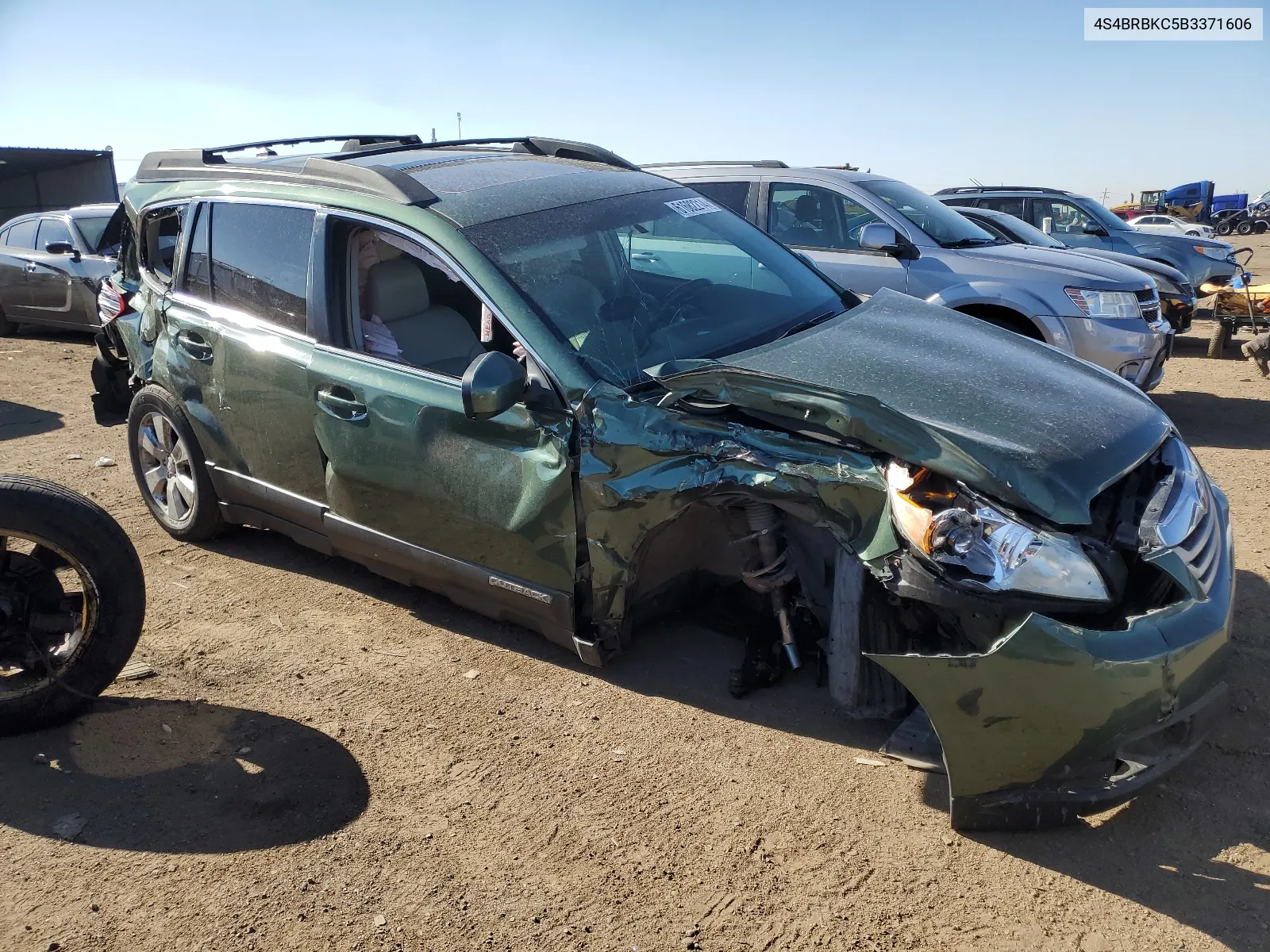 4S4BRBKC5B3371606 2011 Subaru Outback 2.5I Limited