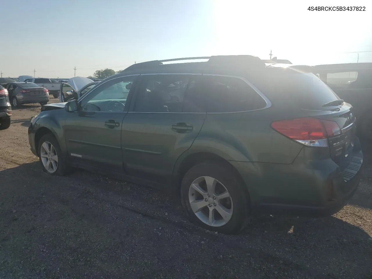 2011 Subaru Outback 2.5I Limited VIN: 4S4BRCKC5B3437822 Lot: 61887604