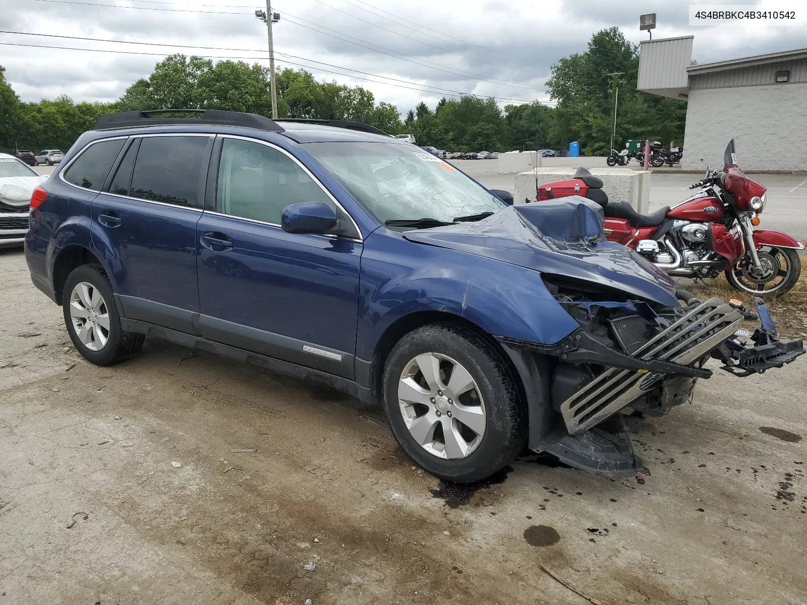 2011 Subaru Outback 2.5I Limited VIN: 4S4BRBKC4B3410542 Lot: 62342434