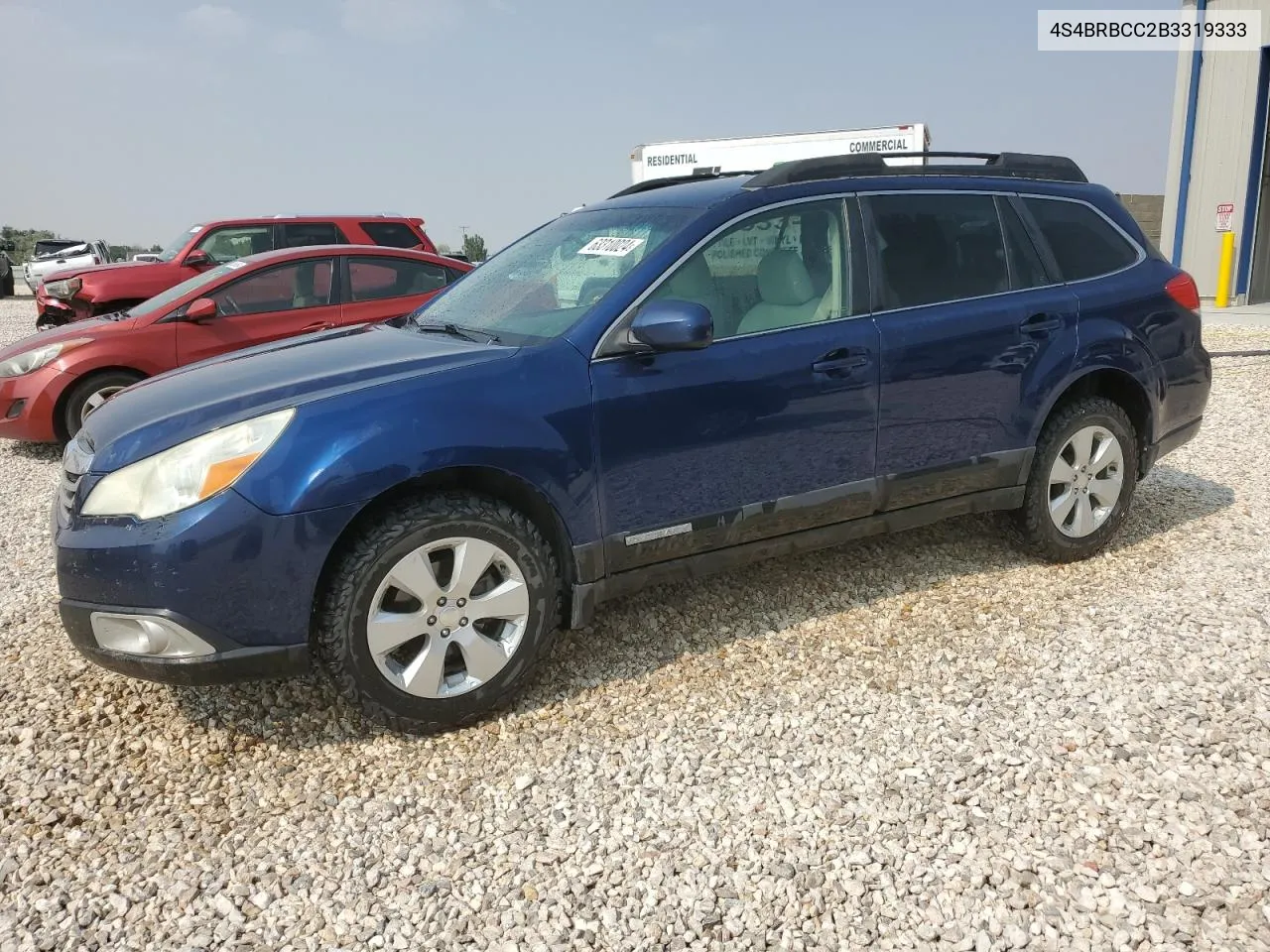 2011 Subaru Outback 2.5I Premium VIN: 4S4BRBCC2B3319333 Lot: 63310024