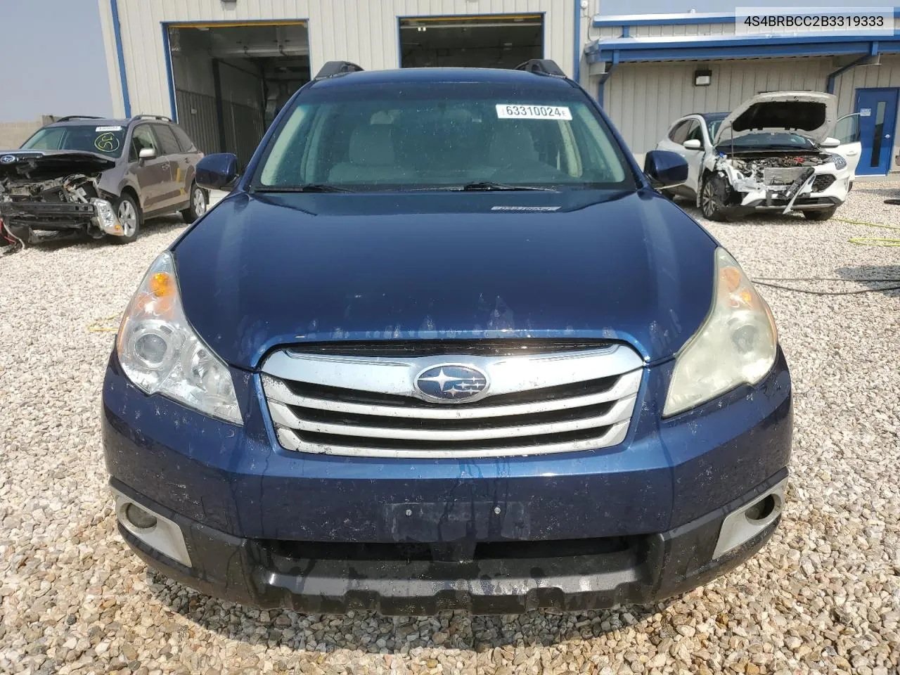 2011 Subaru Outback 2.5I Premium VIN: 4S4BRBCC2B3319333 Lot: 63310024