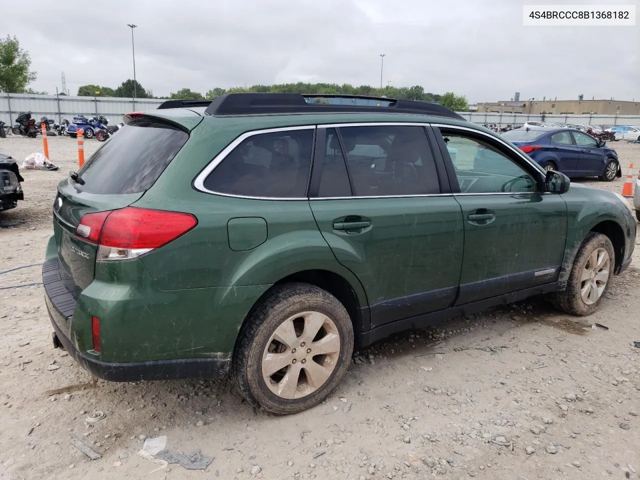 2011 Subaru Outback 2.5I Premium VIN: 4S4BRCCC8B1368182 Lot: 63330934