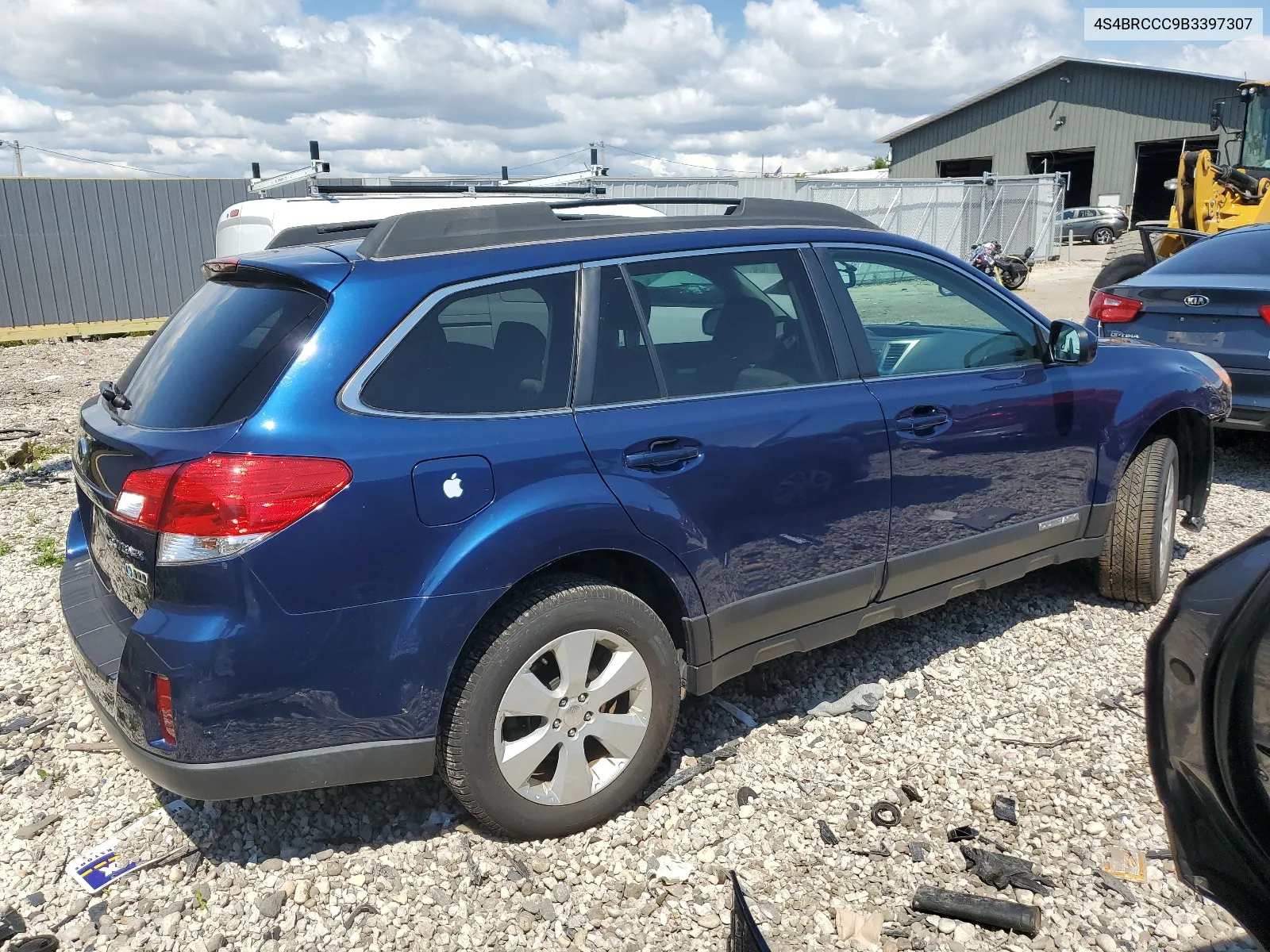 2011 Subaru Outback 2.5I Premium VIN: 4S4BRCCC9B3397307 Lot: 63354444