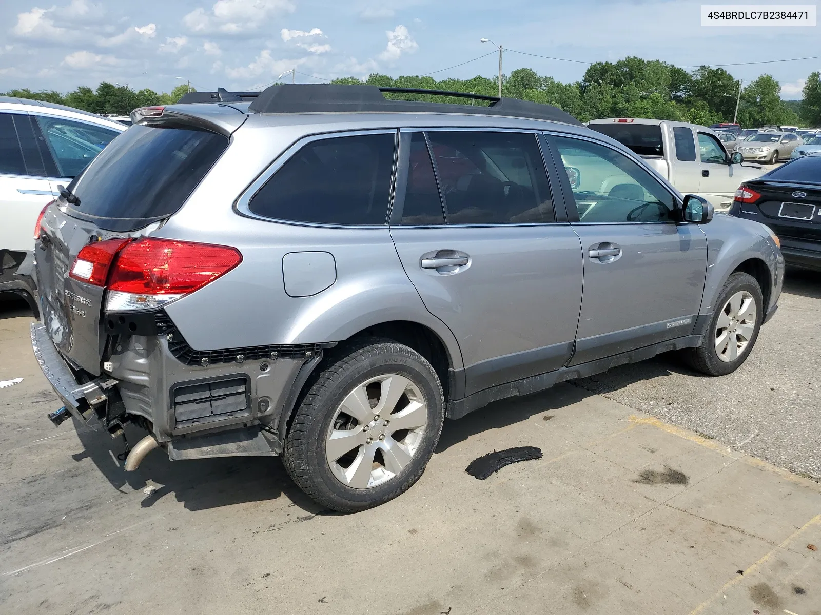 2011 Subaru Outback 3.6R Limited VIN: 4S4BRDLC7B2384471 Lot: 63459294