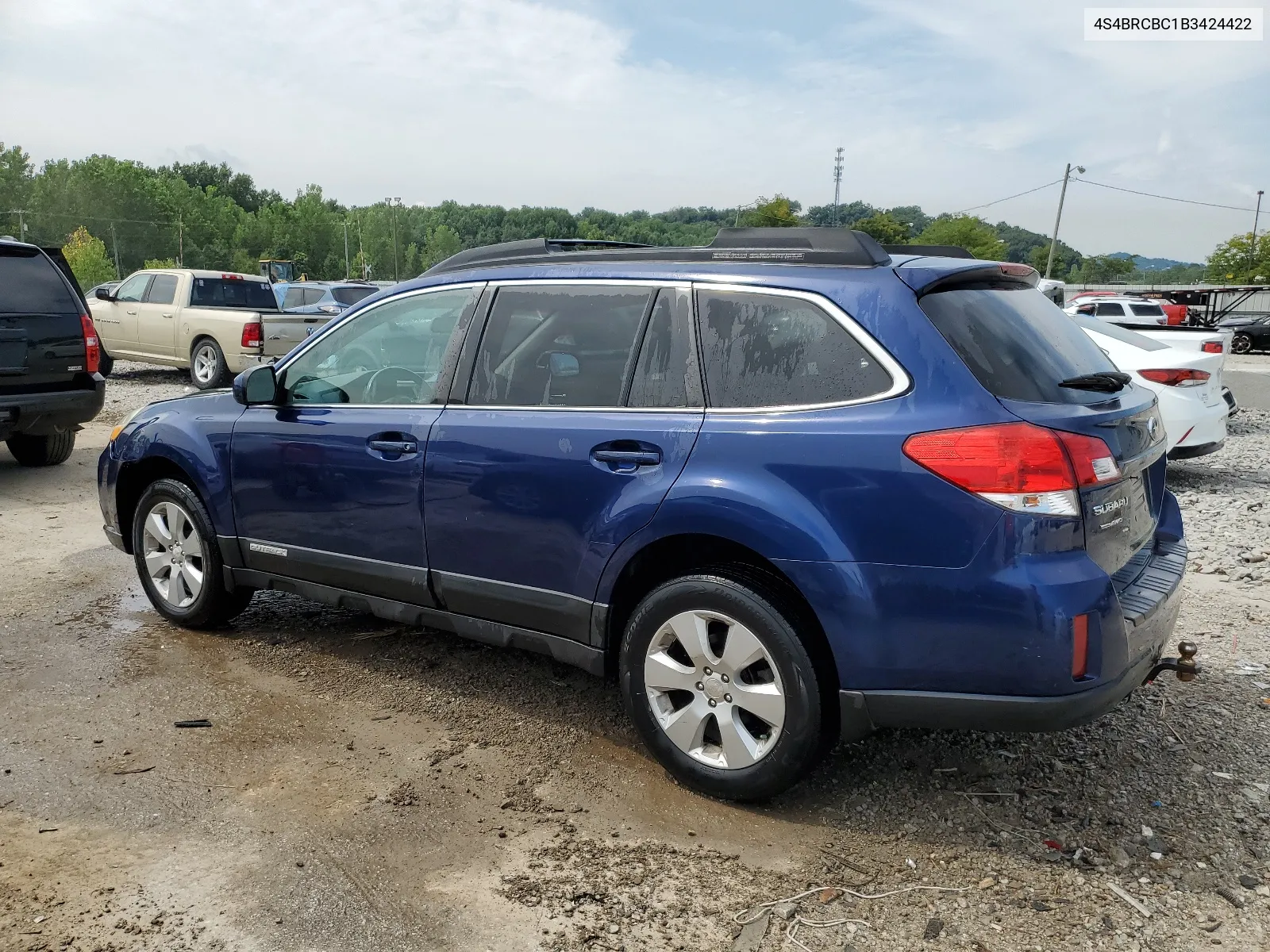 2011 Subaru Outback 2.5I Premium VIN: 4S4BRCBC1B3424422 Lot: 63711974