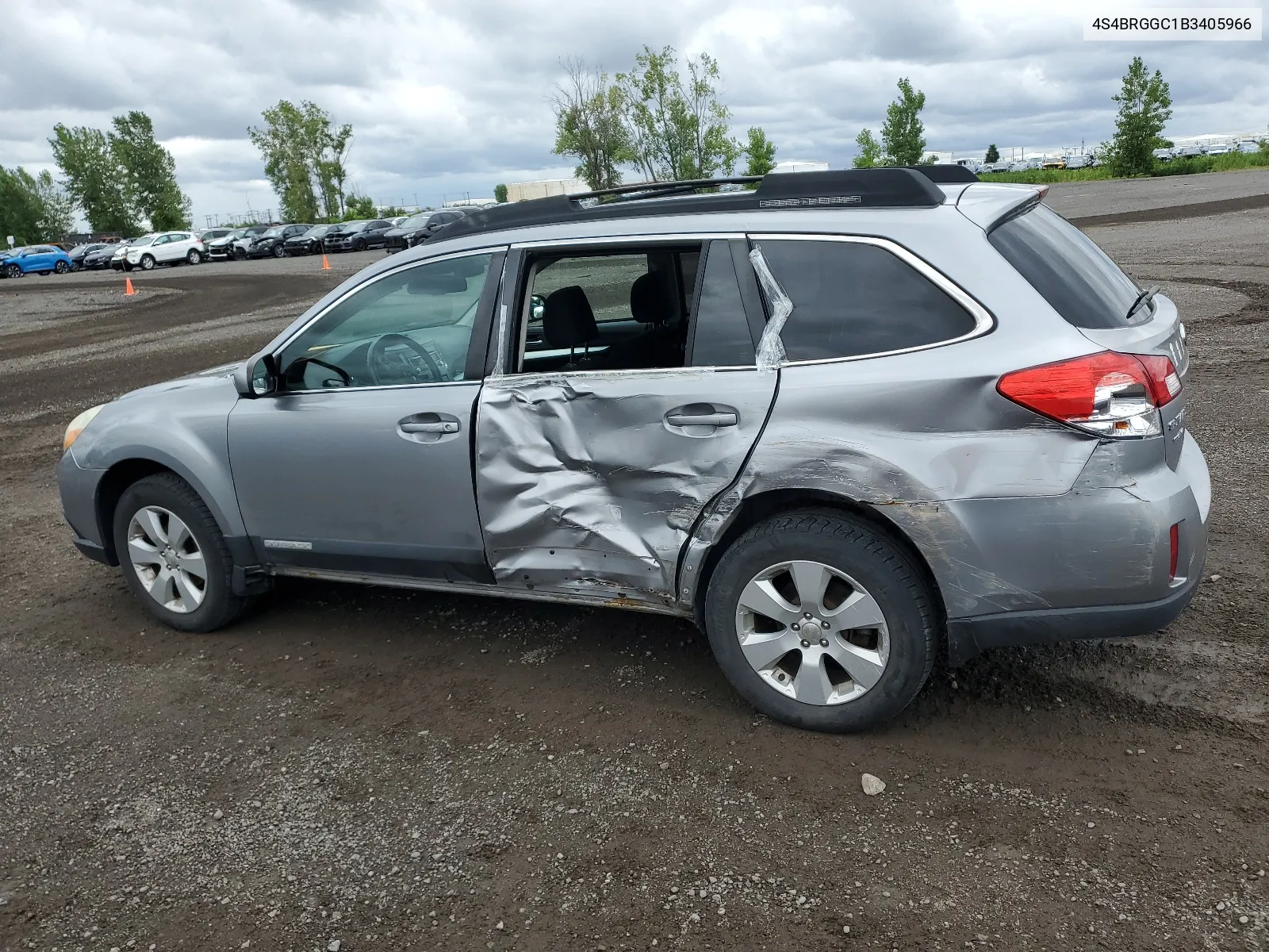 2011 Subaru Outback 2.5I Premium VIN: 4S4BRGGC1B3405966 Lot: 63918134