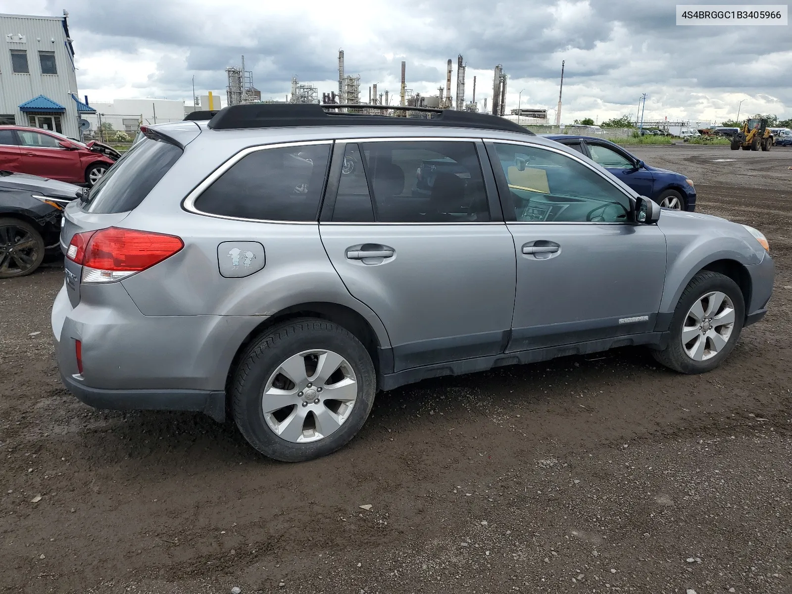 2011 Subaru Outback 2.5I Premium VIN: 4S4BRGGC1B3405966 Lot: 63918134