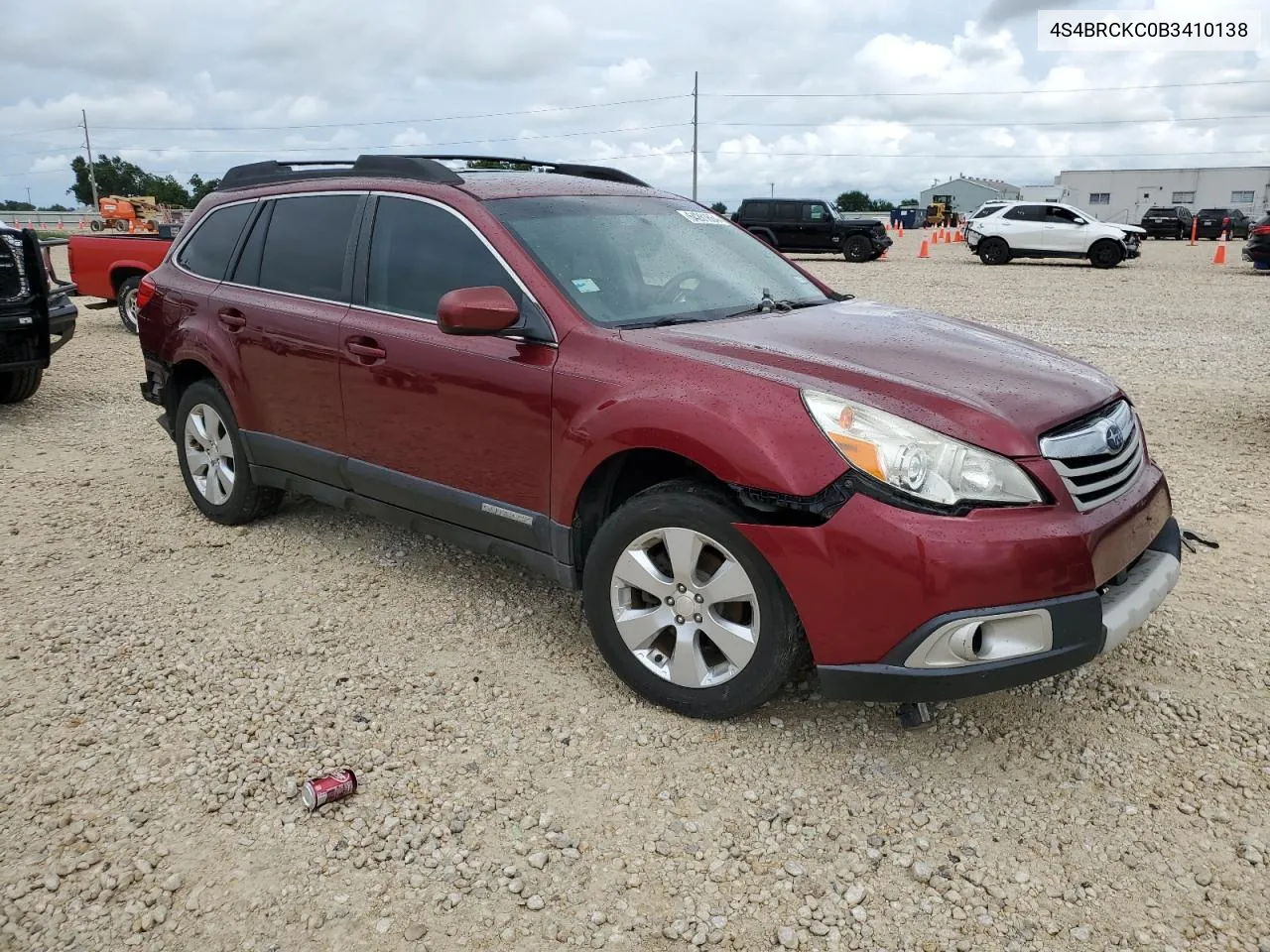 2011 Subaru Outback 2.5I Limited VIN: 4S4BRCKC0B3410138 Lot: 64261664