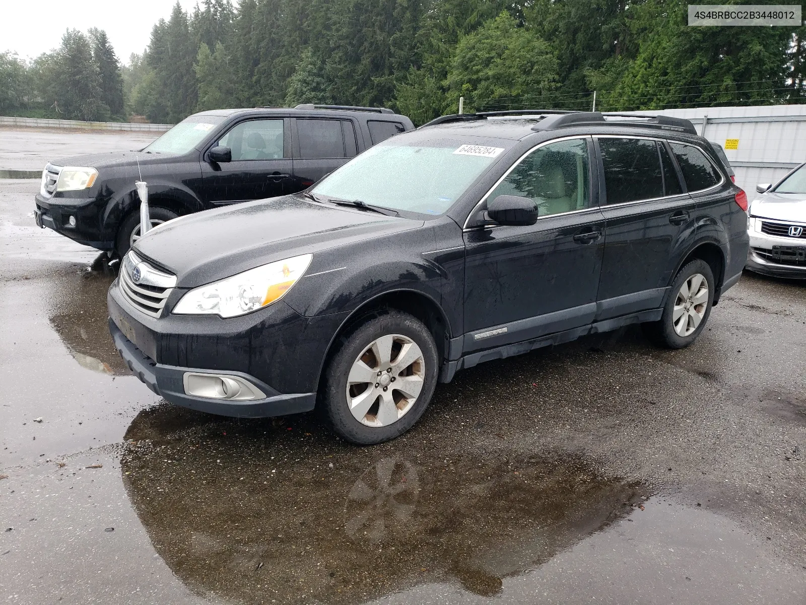 2011 Subaru Outback 2.5I Premium VIN: 4S4BRBCC2B3448012 Lot: 64695284