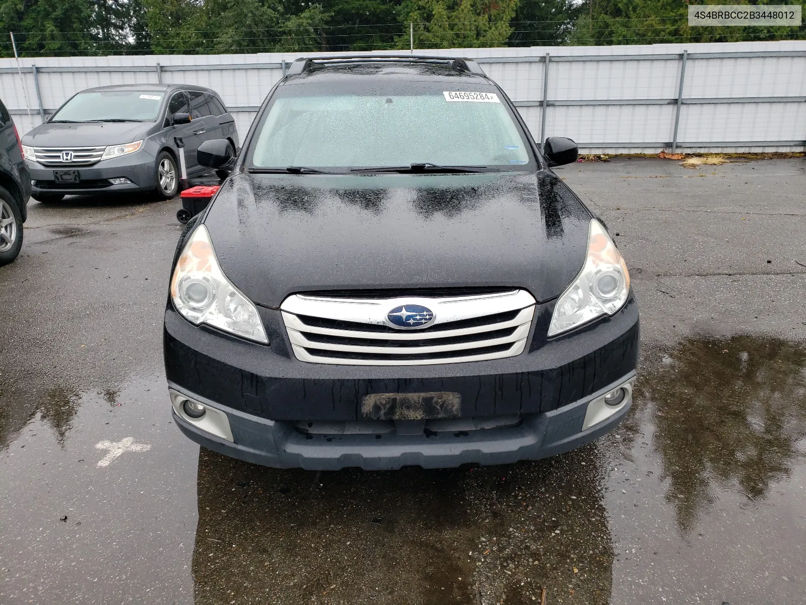 2011 Subaru Outback 2.5I Premium VIN: 4S4BRBCC2B3448012 Lot: 64695284