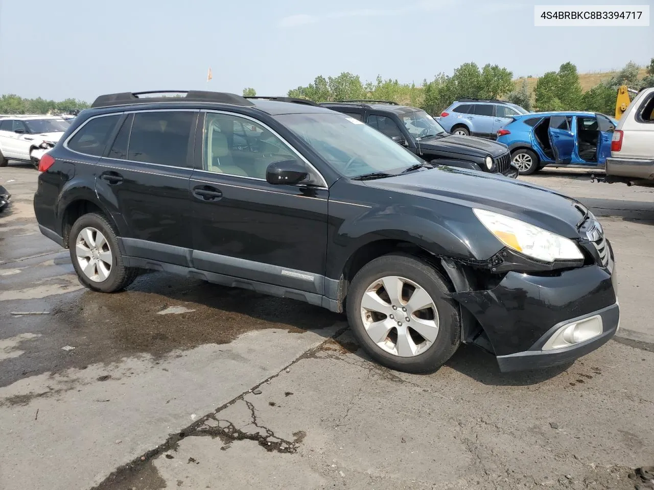 2011 Subaru Outback 2.5I Limited VIN: 4S4BRBKC8B3394717 Lot: 64713424