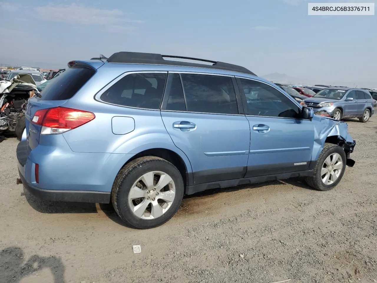 4S4BRCJC6B3376711 2011 Subaru Outback 2.5I Limited