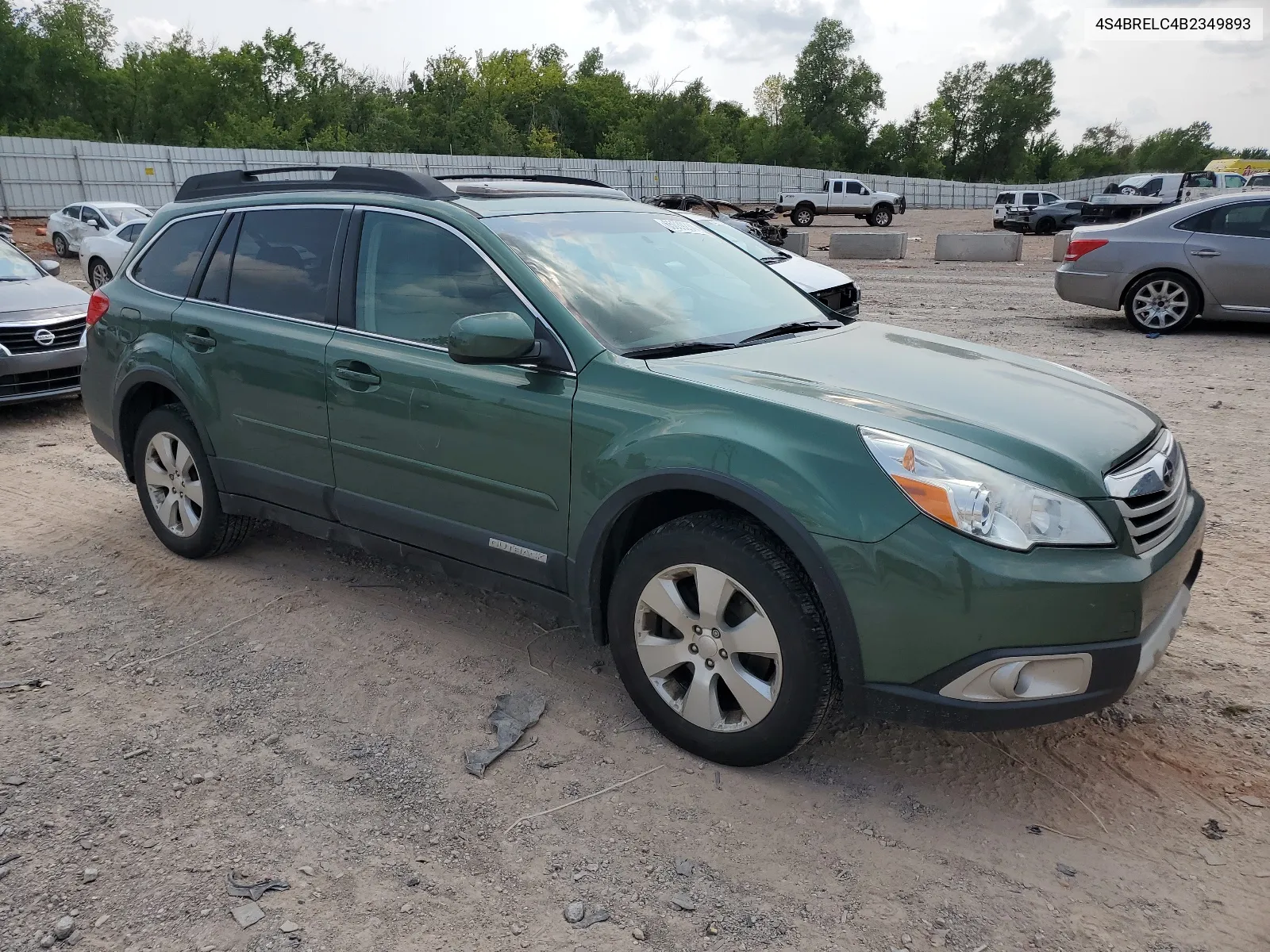 4S4BRELC4B2349893 2011 Subaru Outback 3.6R Limited