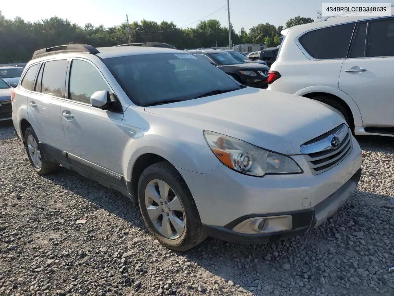 2011 Subaru Outback 2.5I Limited VIN: 4S4BRBLC6B3348639 Lot: 65062754