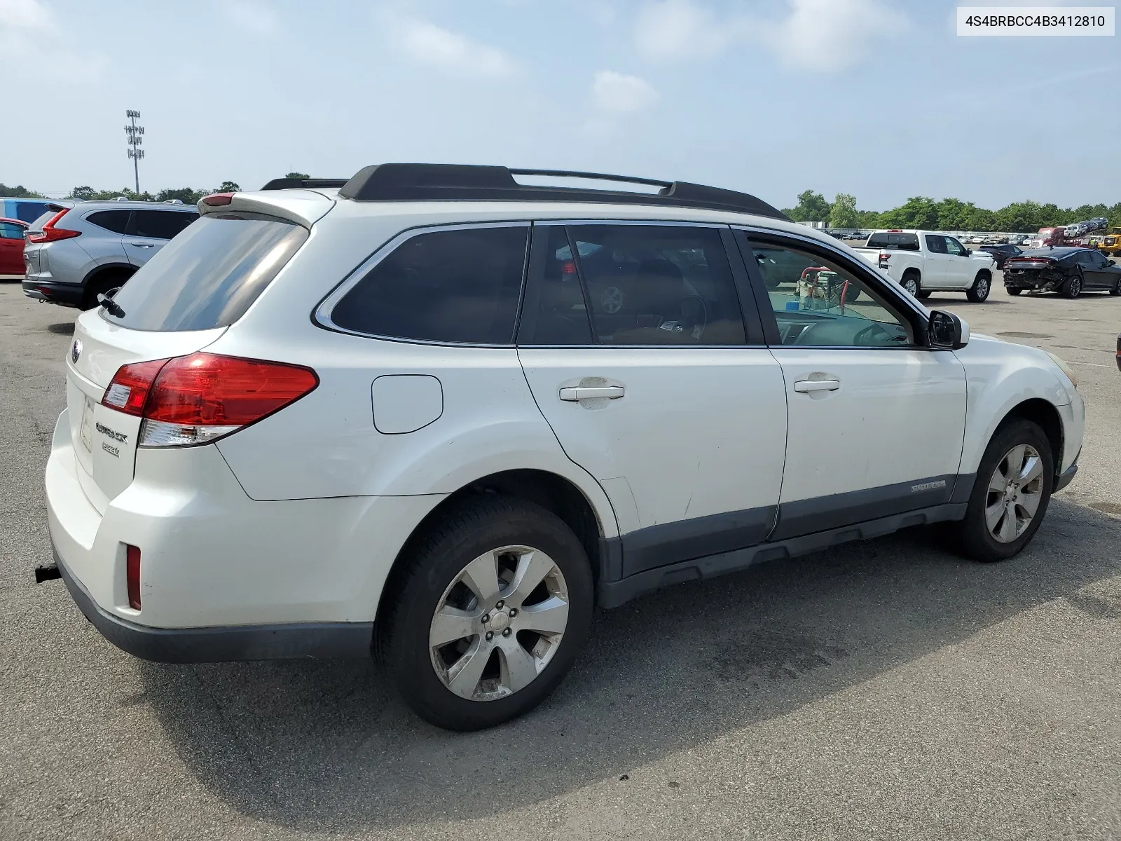 2011 Subaru Outback 2.5I Premium VIN: 4S4BRBCC4B3412810 Lot: 65189054