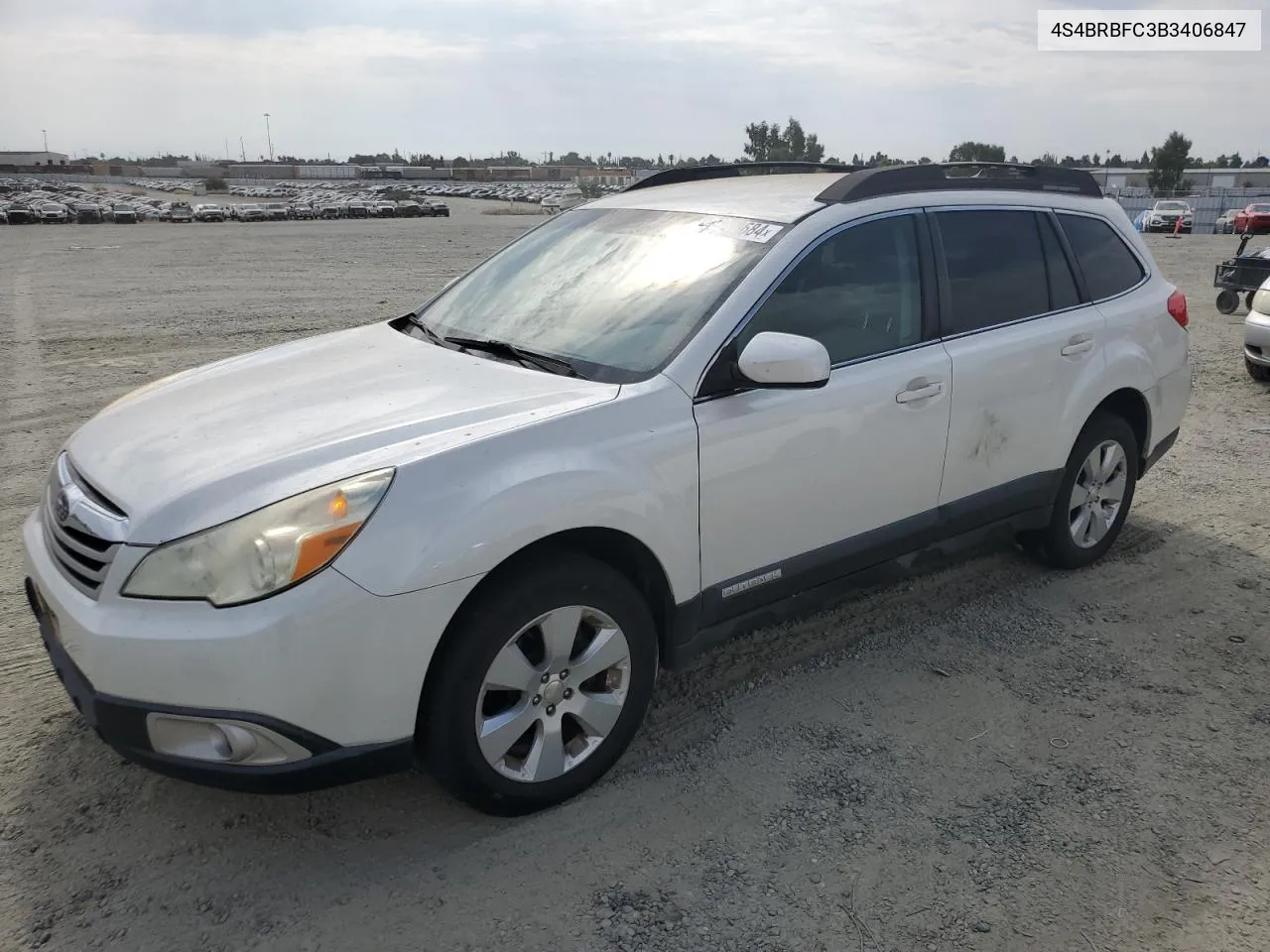 2011 Subaru Outback 2.5I Premium VIN: 4S4BRBFC3B3406847 Lot: 65278684