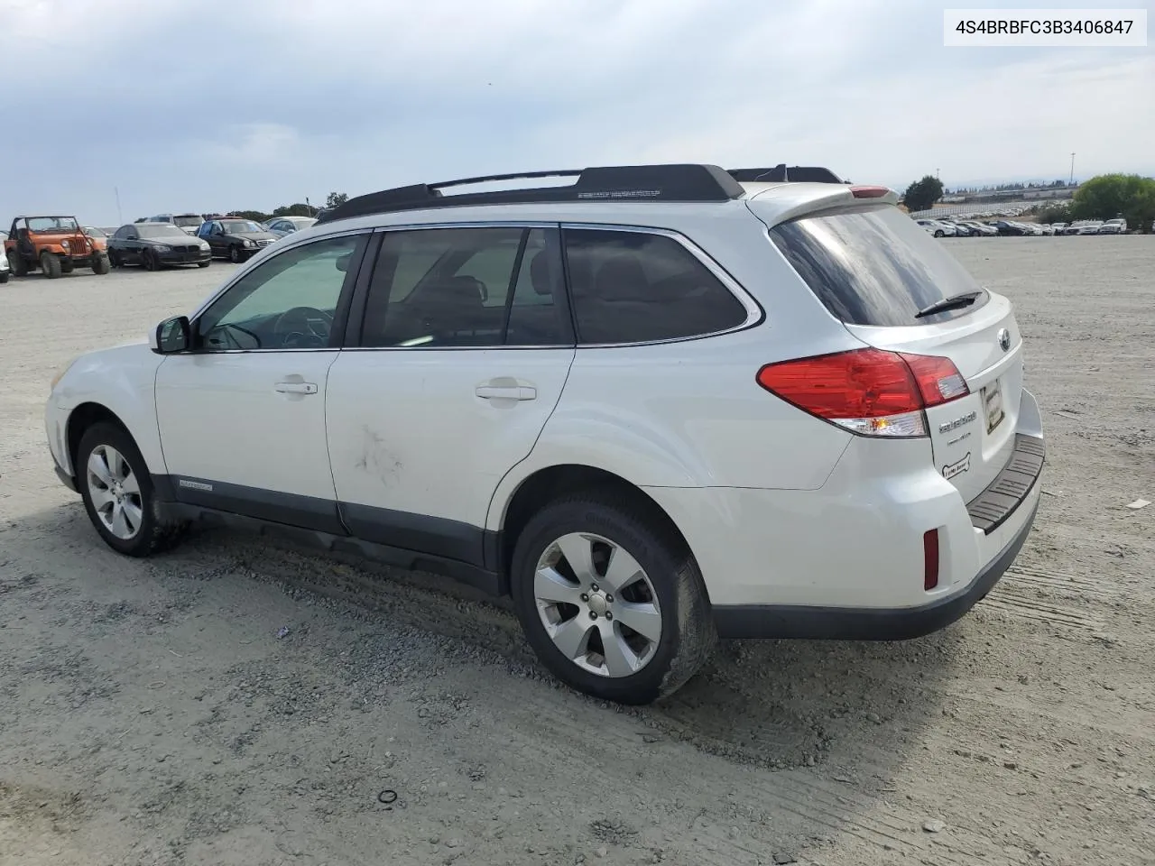 2011 Subaru Outback 2.5I Premium VIN: 4S4BRBFC3B3406847 Lot: 65278684