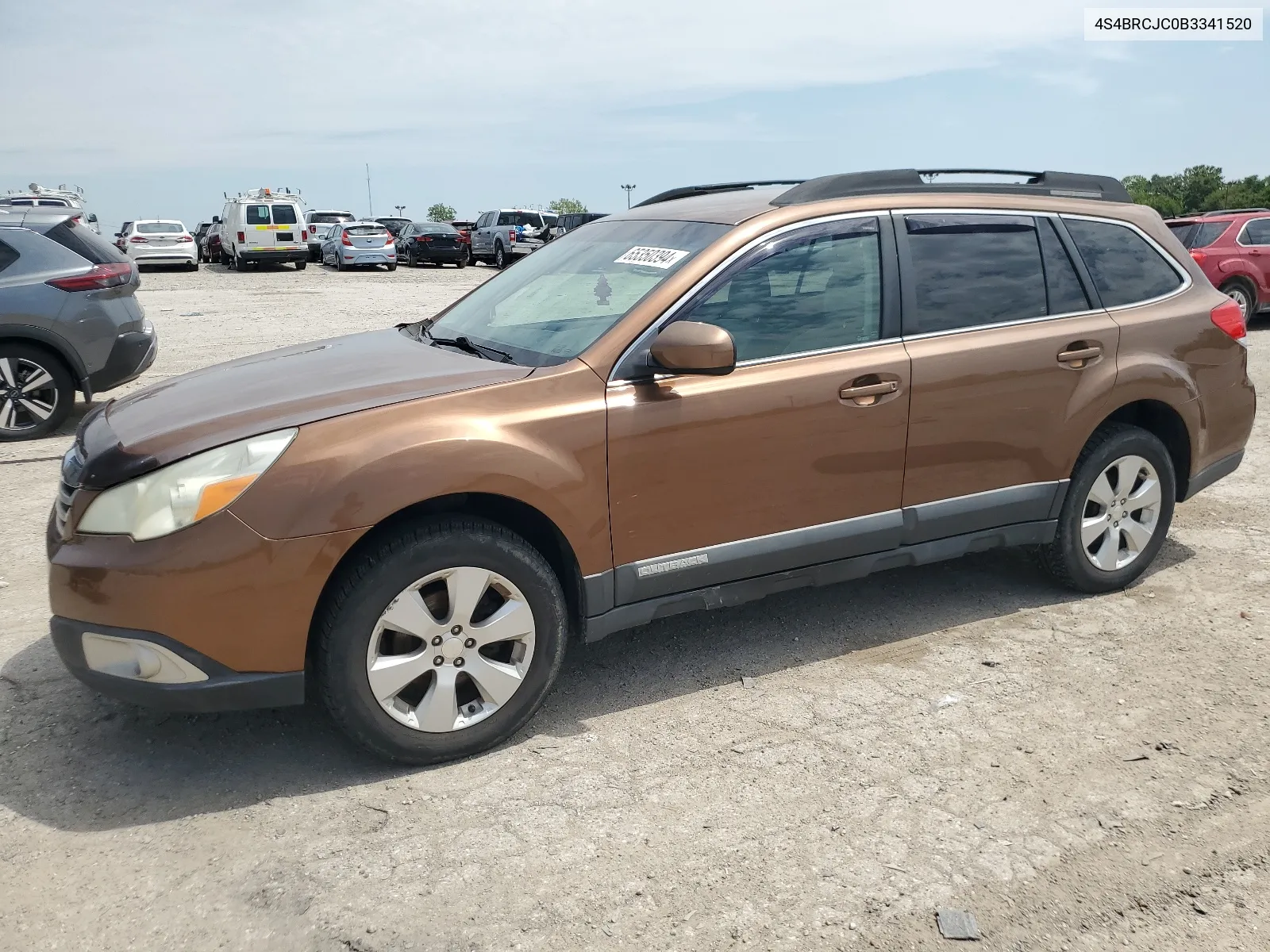 4S4BRCJC0B3341520 2011 Subaru Outback 2.5I Limited