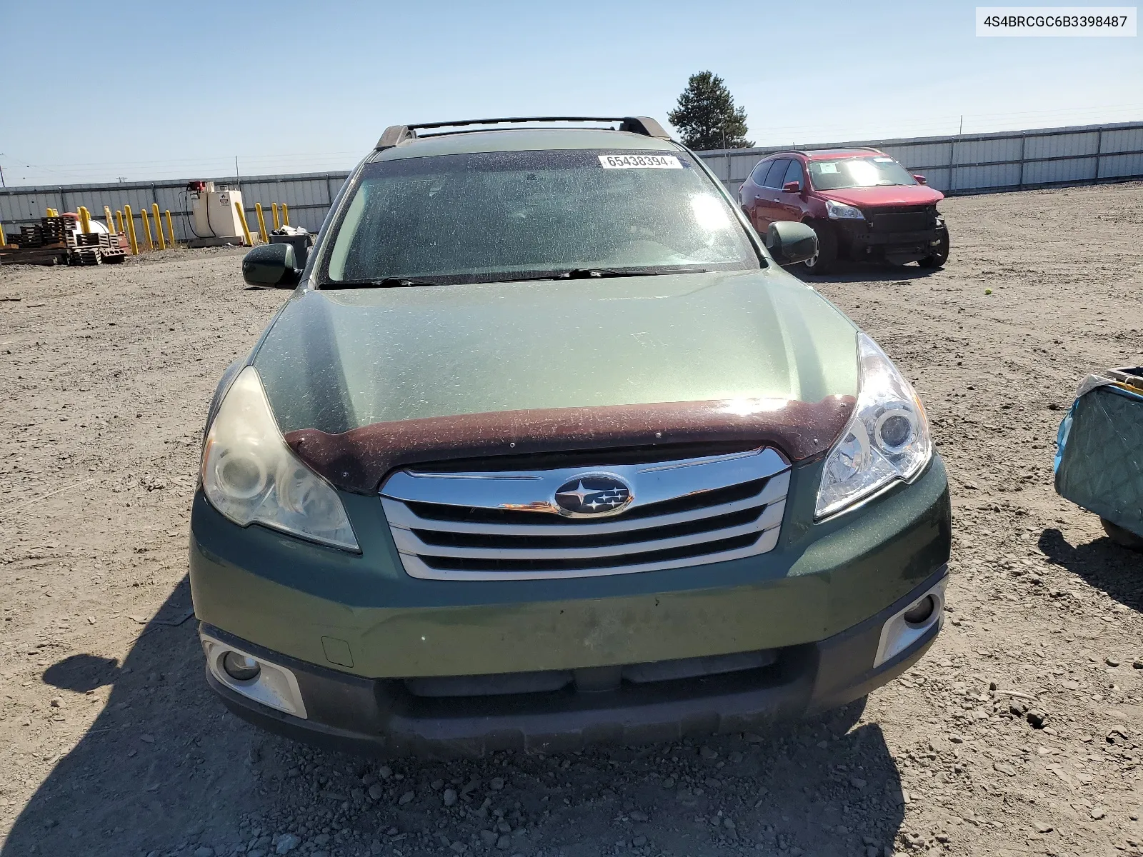 2011 Subaru Outback 2.5I Premium VIN: 4S4BRCGC6B3398487 Lot: 65438394