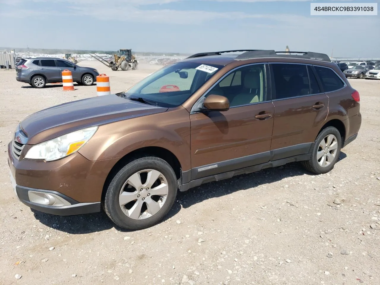 2011 Subaru Outback 2.5I Limited VIN: 4S4BRCKC9B3391038 Lot: 65714744