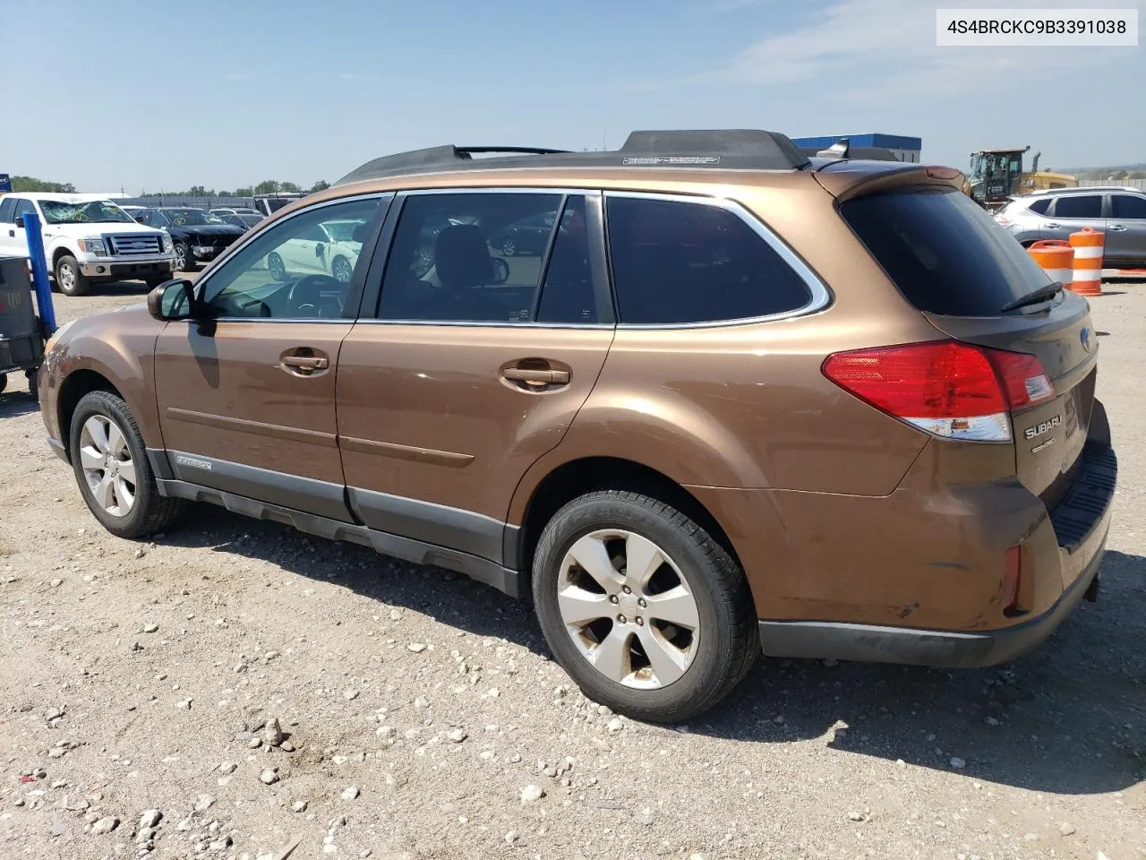 4S4BRCKC9B3391038 2011 Subaru Outback 2.5I Limited