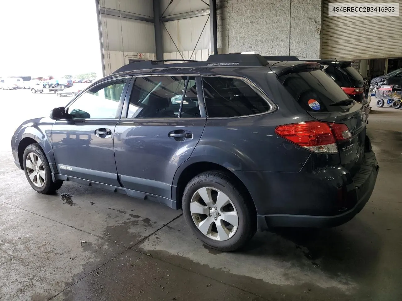 2011 Subaru Outback 2.5I Premium VIN: 4S4BRBCC2B3416953 Lot: 66411464