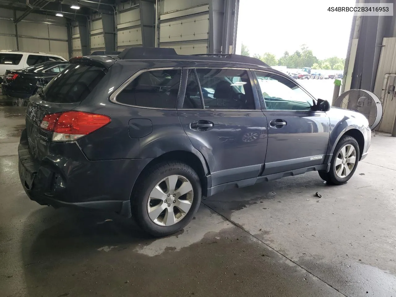 2011 Subaru Outback 2.5I Premium VIN: 4S4BRBCC2B3416953 Lot: 66411464