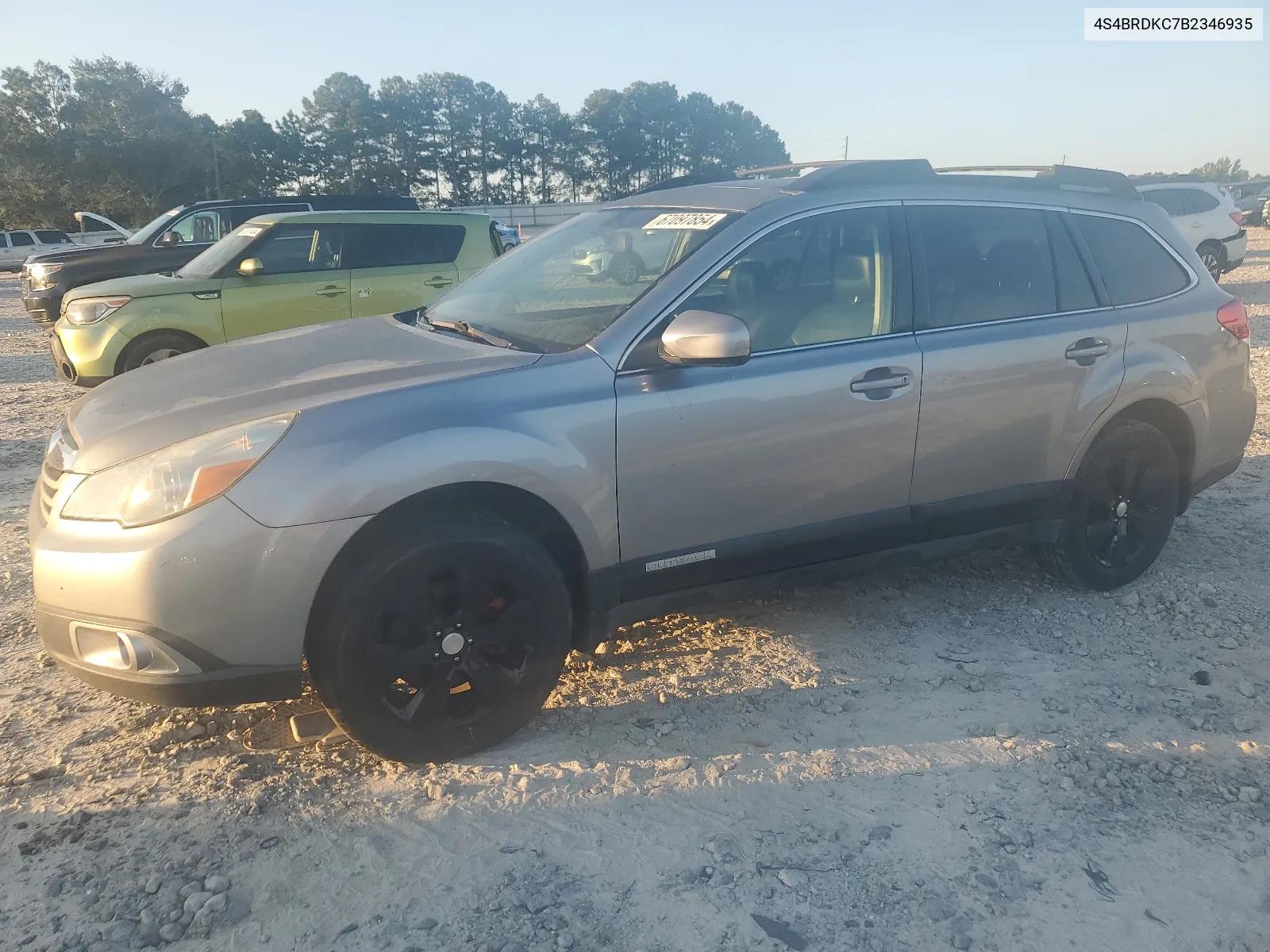 2011 Subaru Outback 3.6R Limited VIN: 4S4BRDKC7B2346935 Lot: 67097854