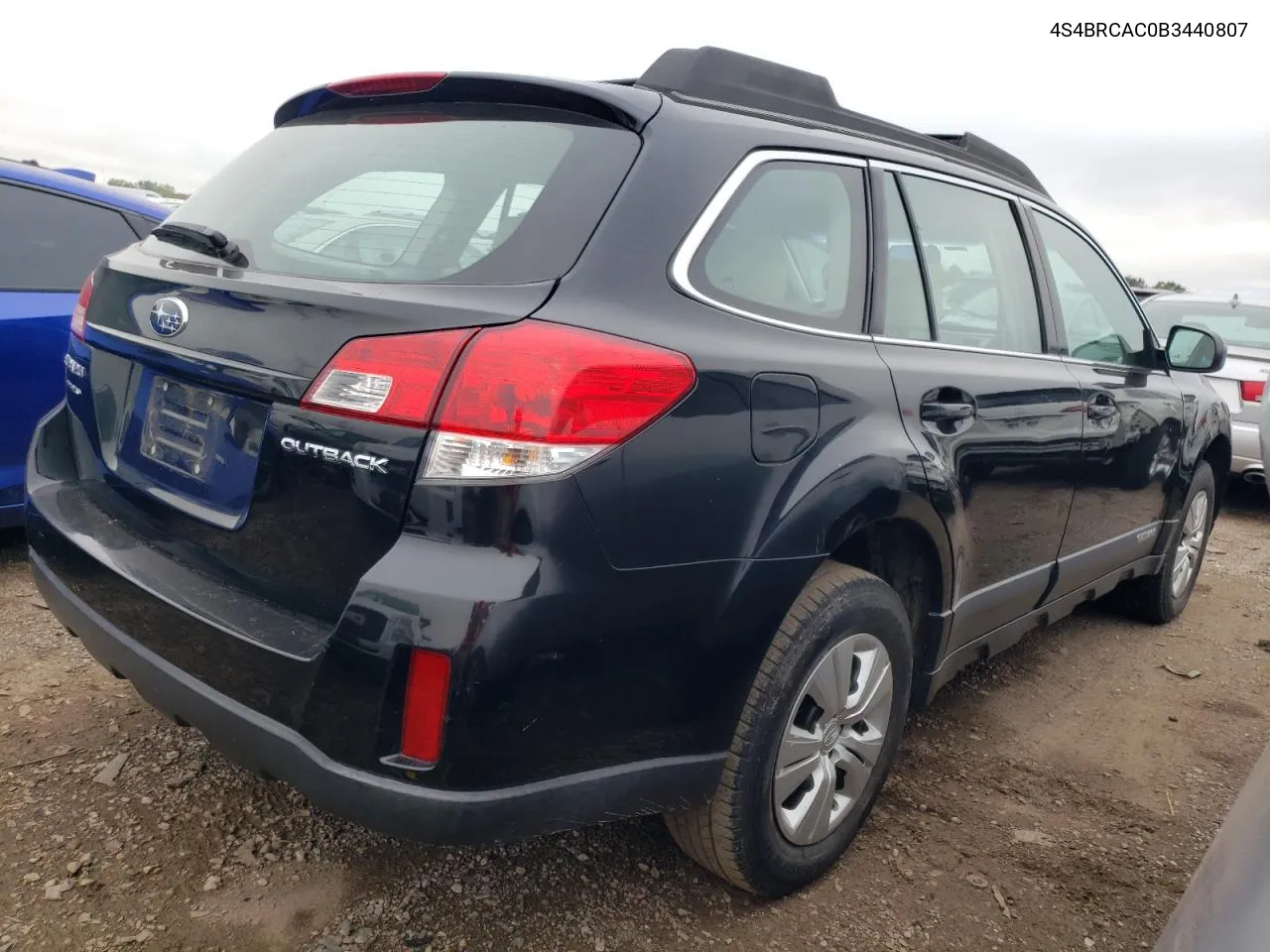 4S4BRCAC0B3440807 2011 Subaru Outback 2.5I