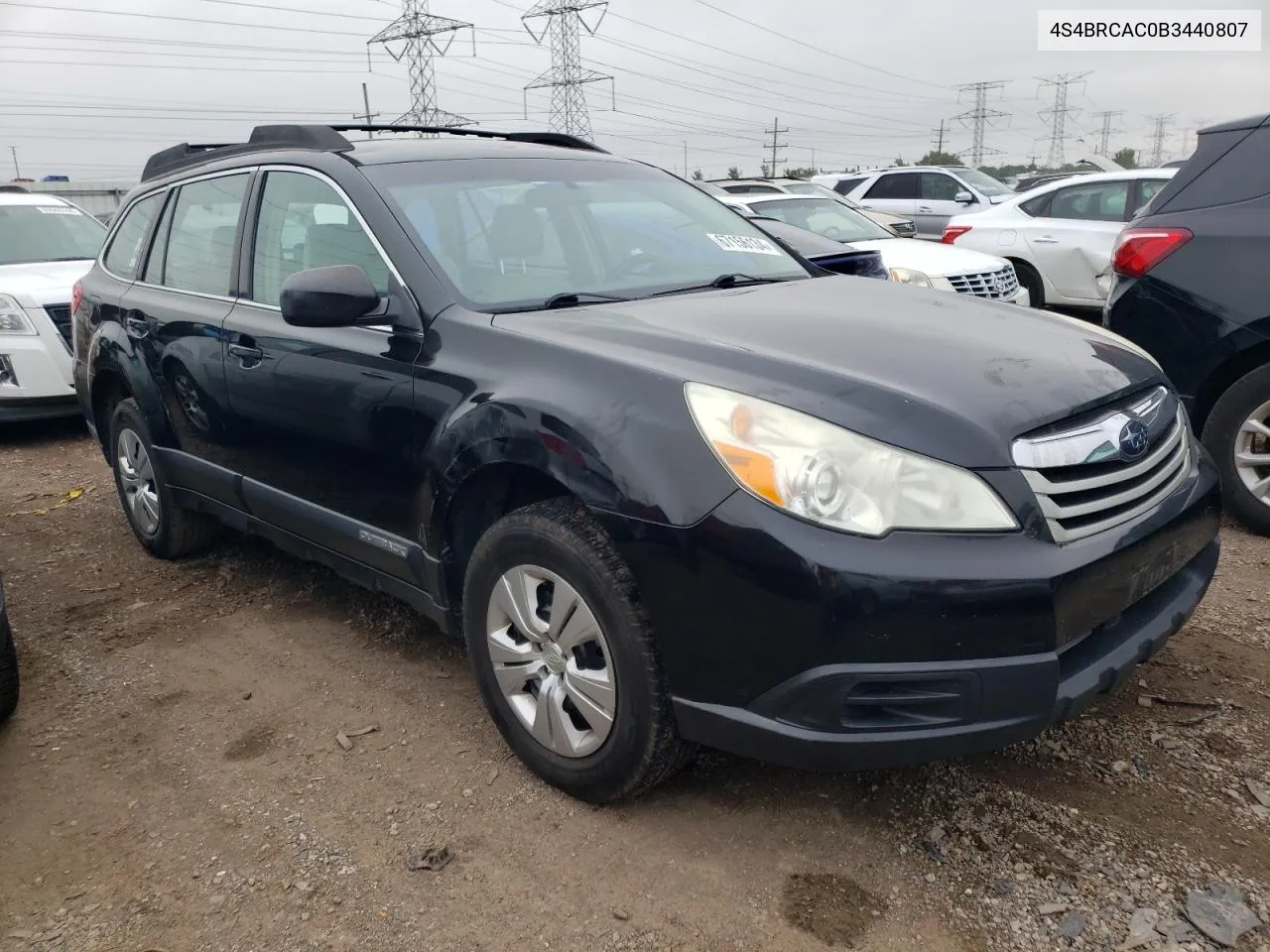 2011 Subaru Outback 2.5I VIN: 4S4BRCAC0B3440807 Lot: 67156134