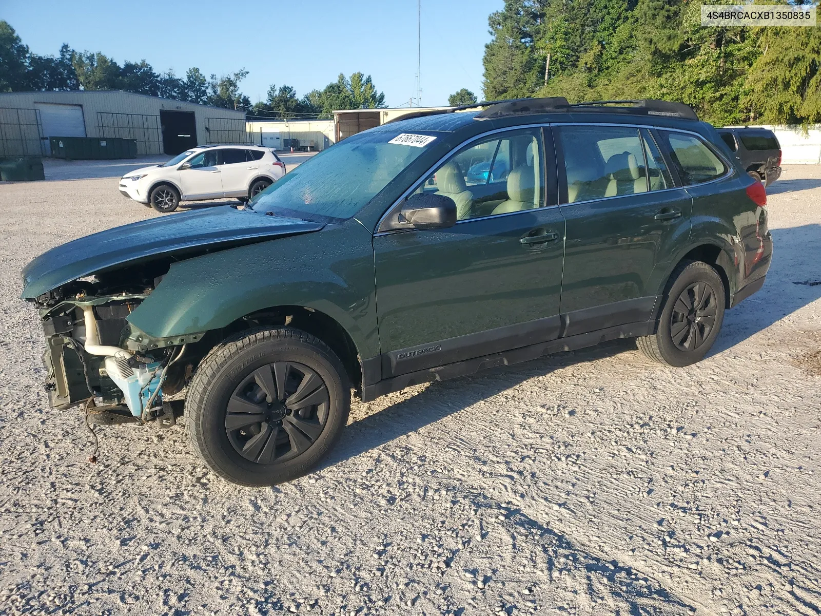 2011 Subaru Outback 2.5I VIN: 4S4BRCACXB1350835 Lot: 67667044