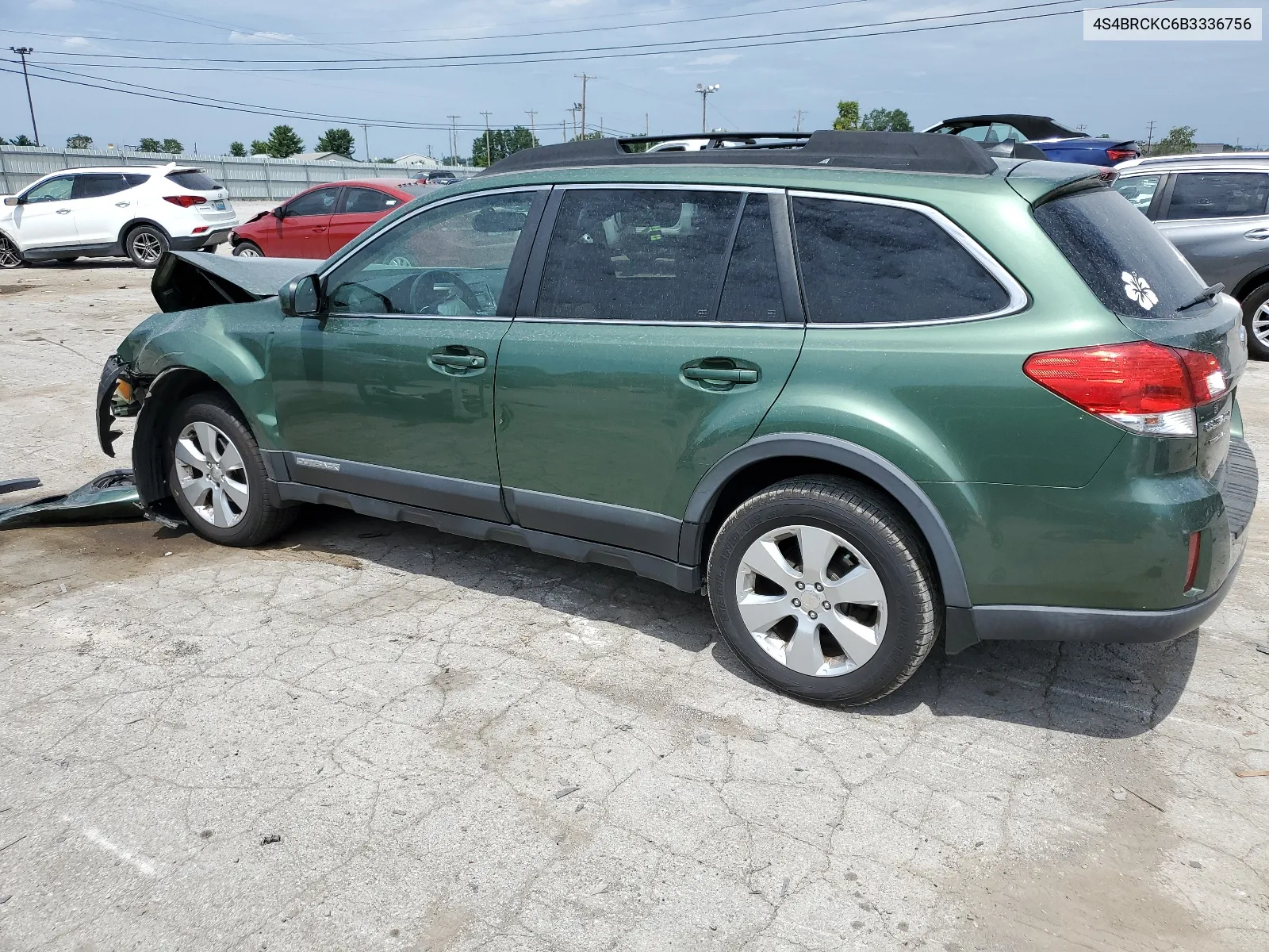 4S4BRCKC6B3336756 2011 Subaru Outback 2.5I Limited