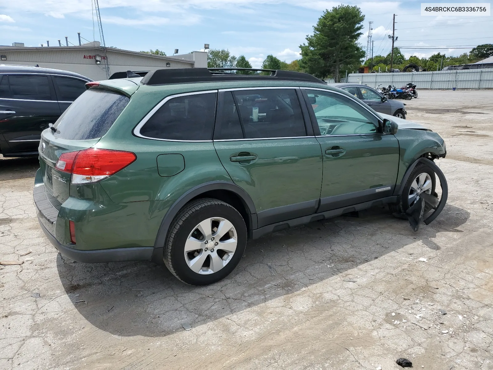 4S4BRCKC6B3336756 2011 Subaru Outback 2.5I Limited