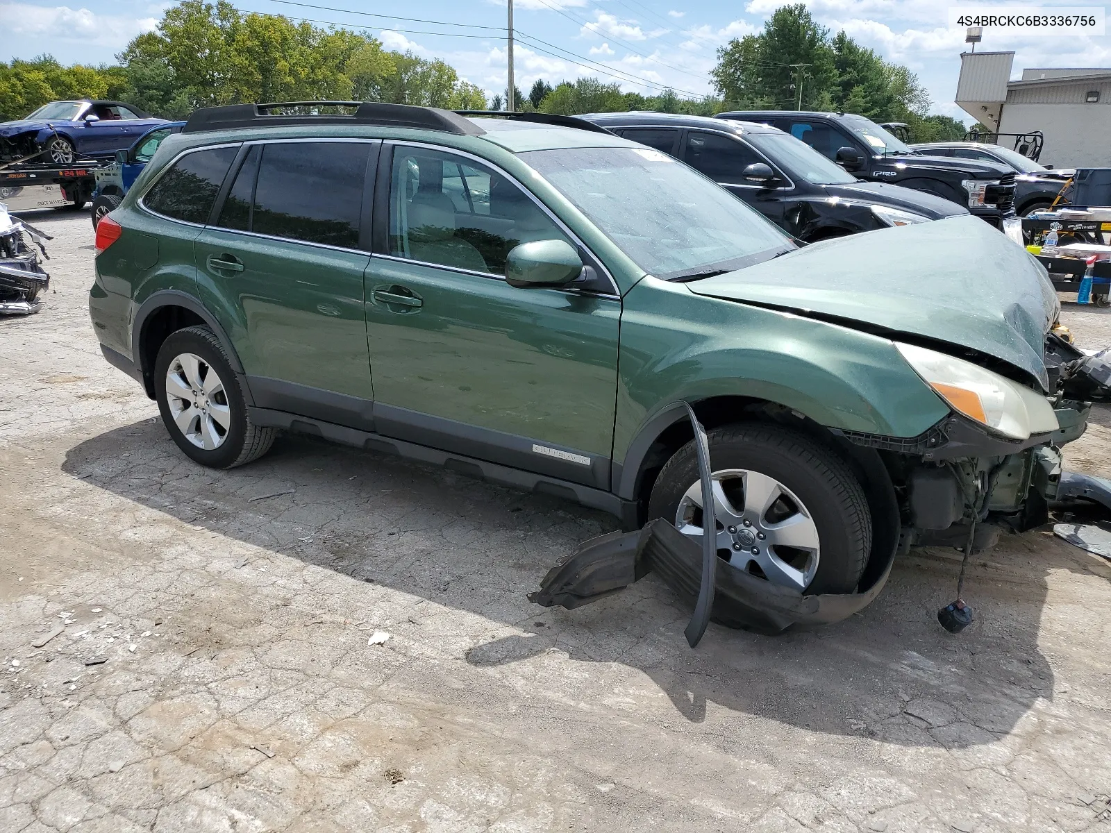 2011 Subaru Outback 2.5I Limited VIN: 4S4BRCKC6B3336756 Lot: 67734964