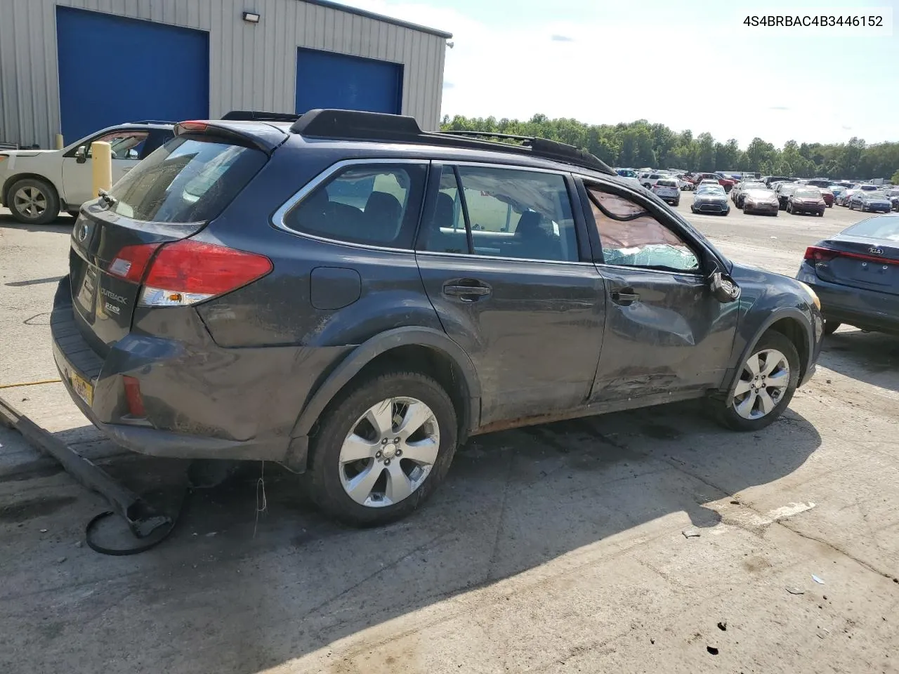 2011 Subaru Outback 2.5I VIN: 4S4BRBAC4B3446152 Lot: 68285824