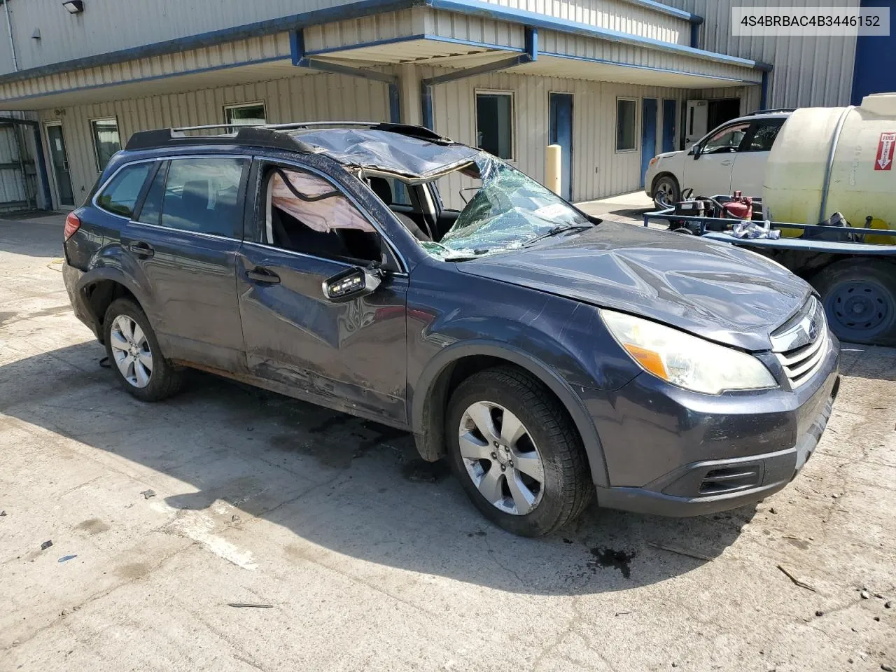 2011 Subaru Outback 2.5I VIN: 4S4BRBAC4B3446152 Lot: 68285824