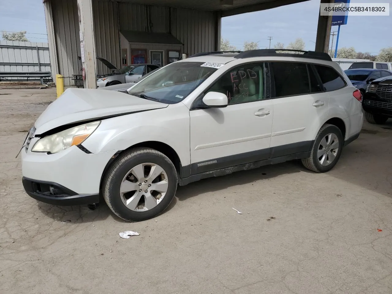 2011 Subaru Outback 2.5I Limited VIN: 4S4BRCKC5B3418302 Lot: 68789054