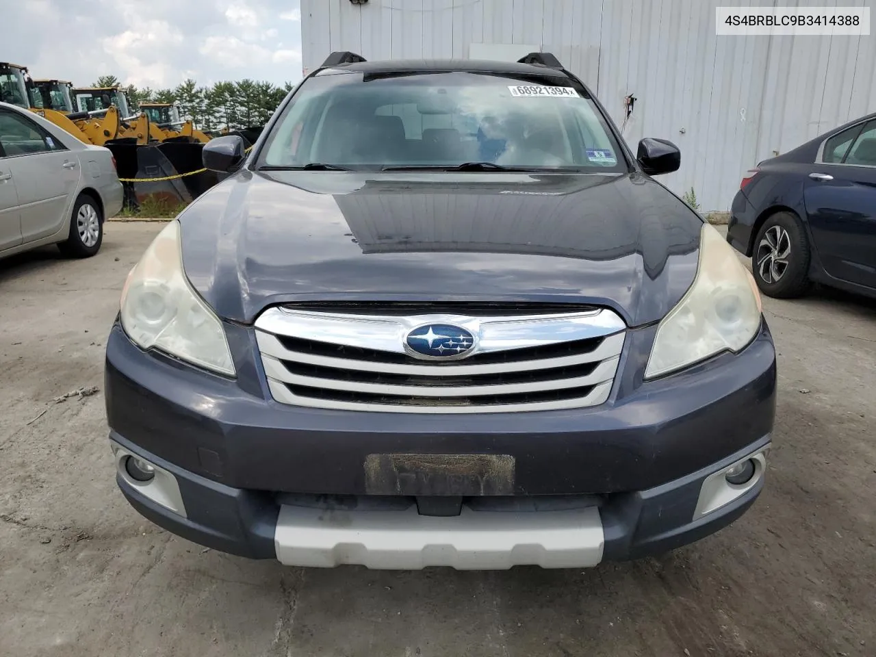 4S4BRBLC9B3414388 2011 Subaru Outback 2.5I Limited