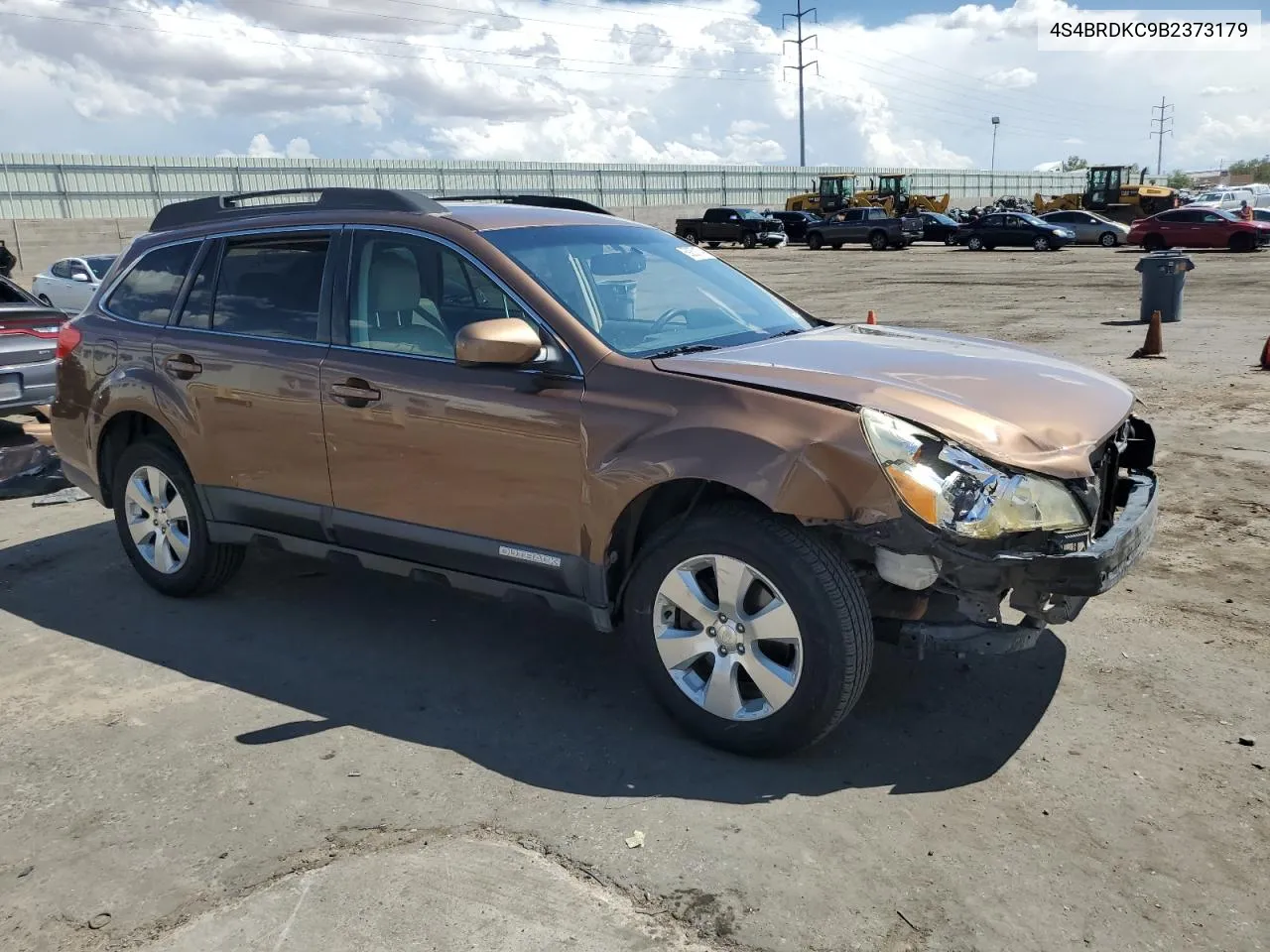 2011 Subaru Outback 3.6R Limited VIN: 4S4BRDKC9B2373179 Lot: 69250174