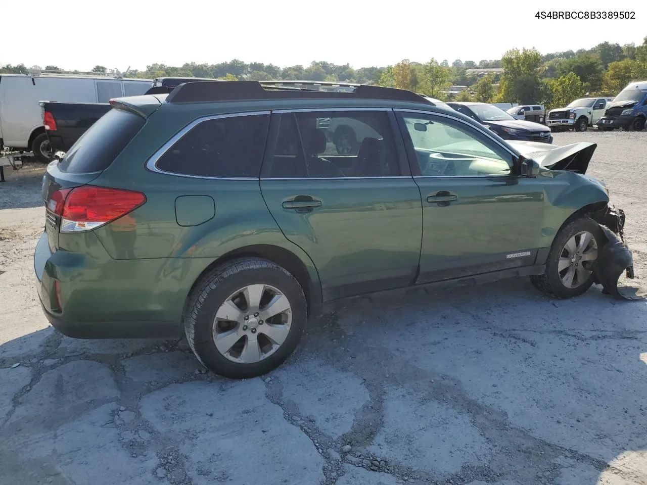 2011 Subaru Outback 2.5I Premium VIN: 4S4BRBCC8B3389502 Lot: 69273204