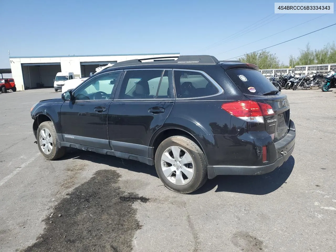 4S4BRCCC6B3334343 2011 Subaru Outback 2.5I Premium