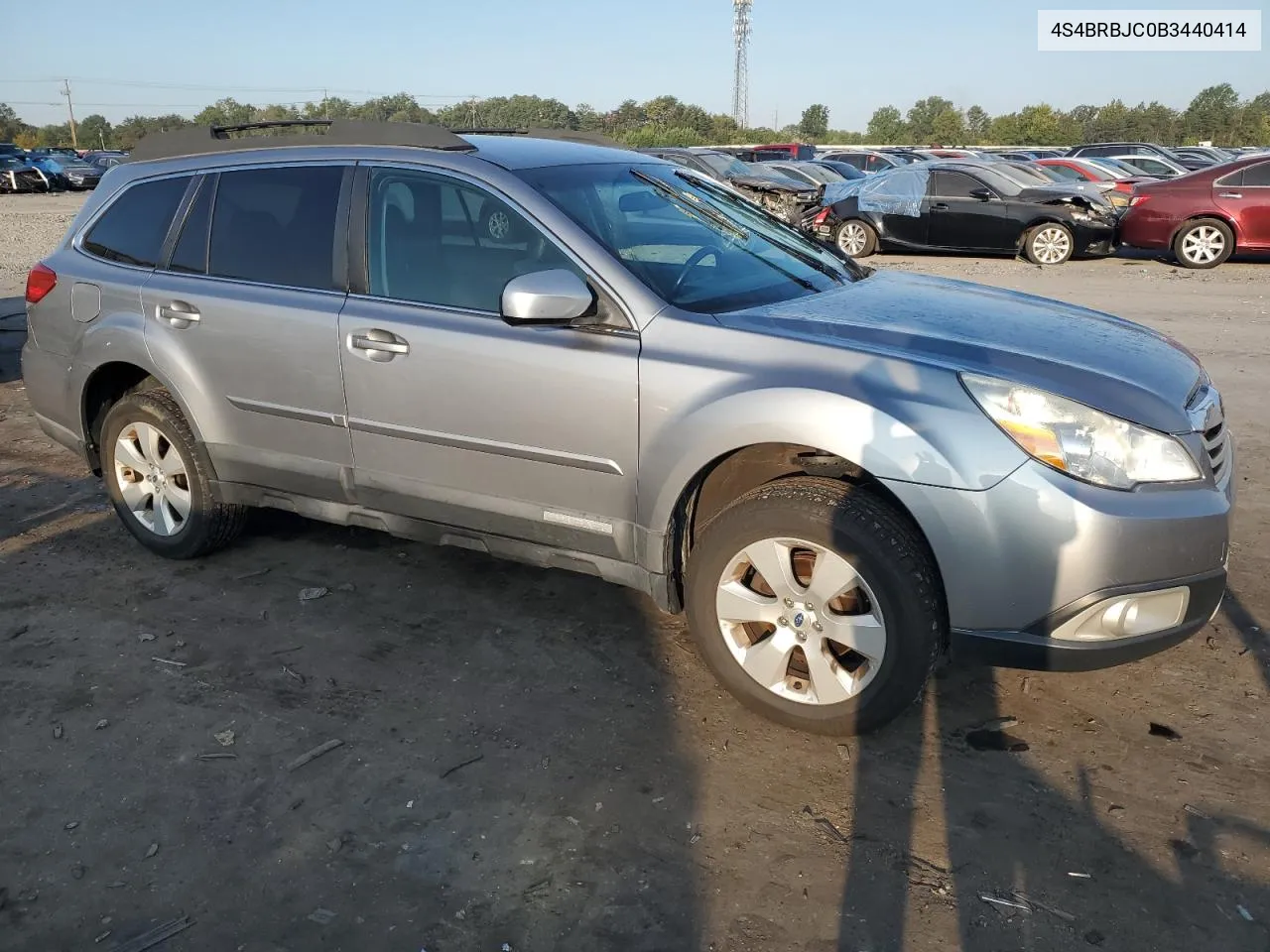 4S4BRBJC0B3440414 2011 Subaru Outback 2.5I Limited