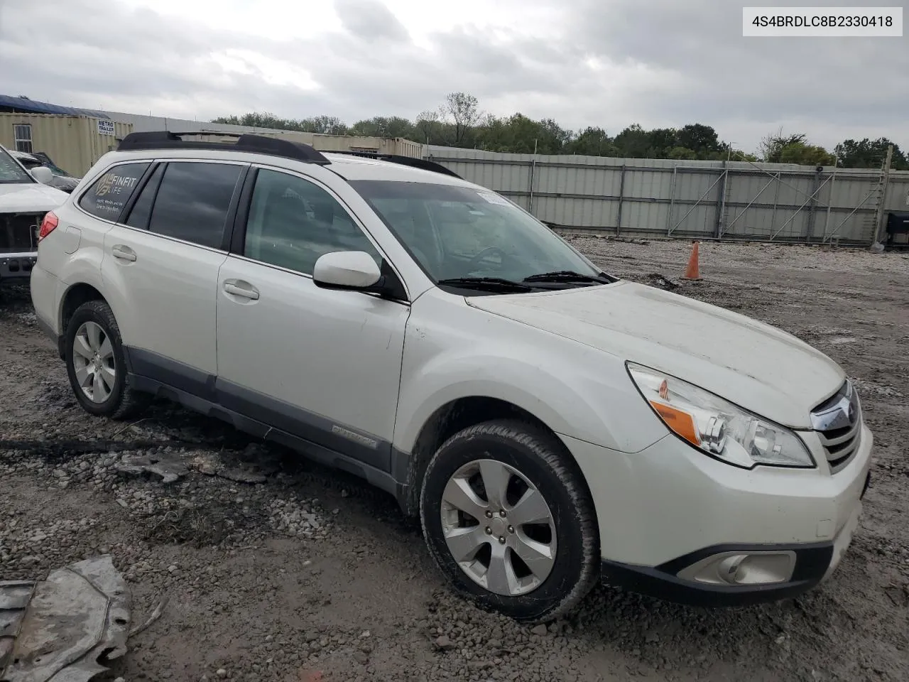 2011 Subaru Outback 3.6R Limited VIN: 4S4BRDLC8B2330418 Lot: 71492244