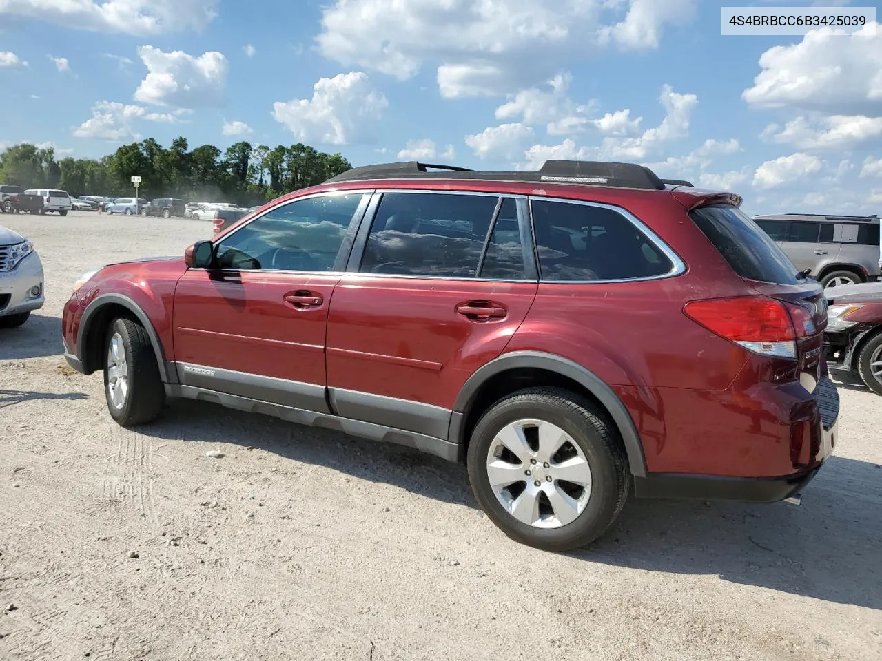 2011 Subaru Outback 2.5I Premium VIN: 4S4BRBCC6B3425039 Lot: 72218284