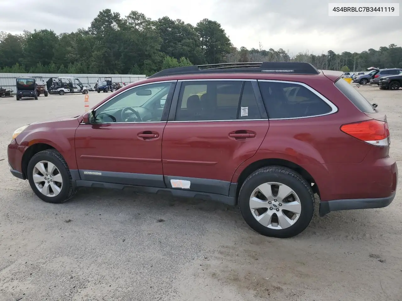 4S4BRBLC7B3441119 2011 Subaru Outback 2.5I Limited