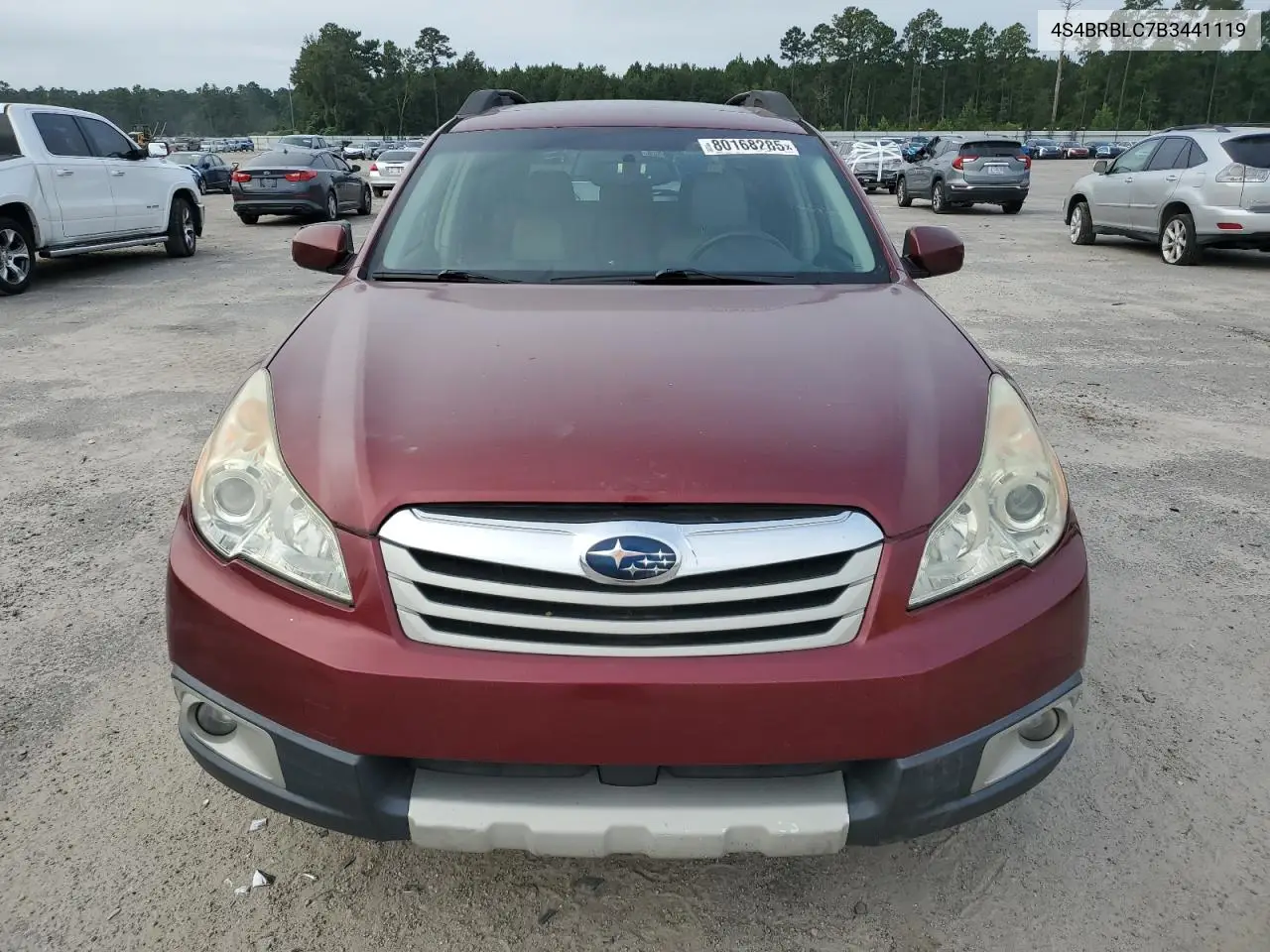 4S4BRBLC7B3441119 2011 Subaru Outback 2.5I Limited