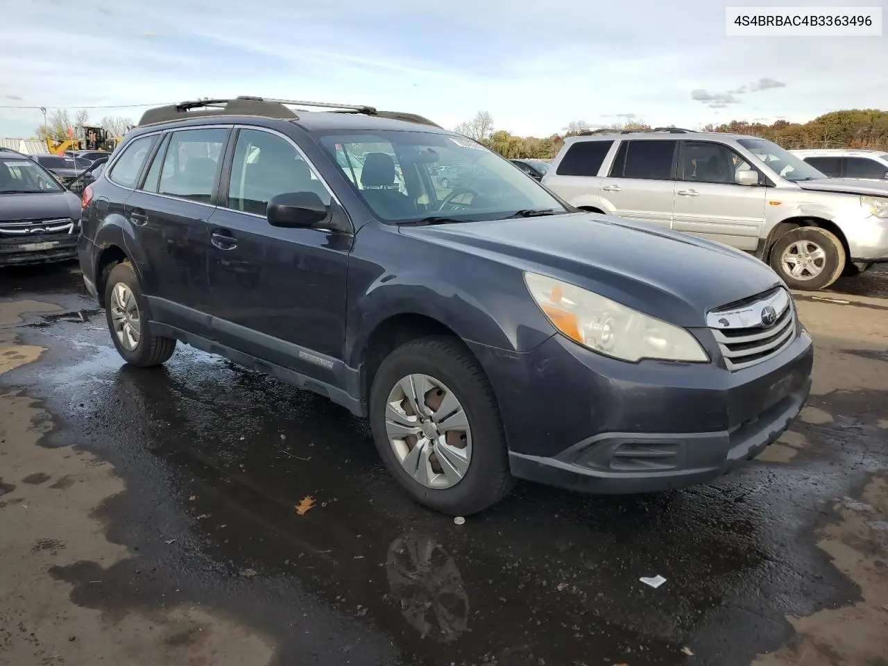 4S4BRBAC4B3363496 2011 Subaru Outback 2.5I