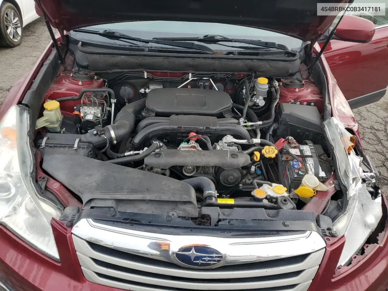 4S4BRBKC0B3417181 2011 Subaru Outback 2.5I Limited