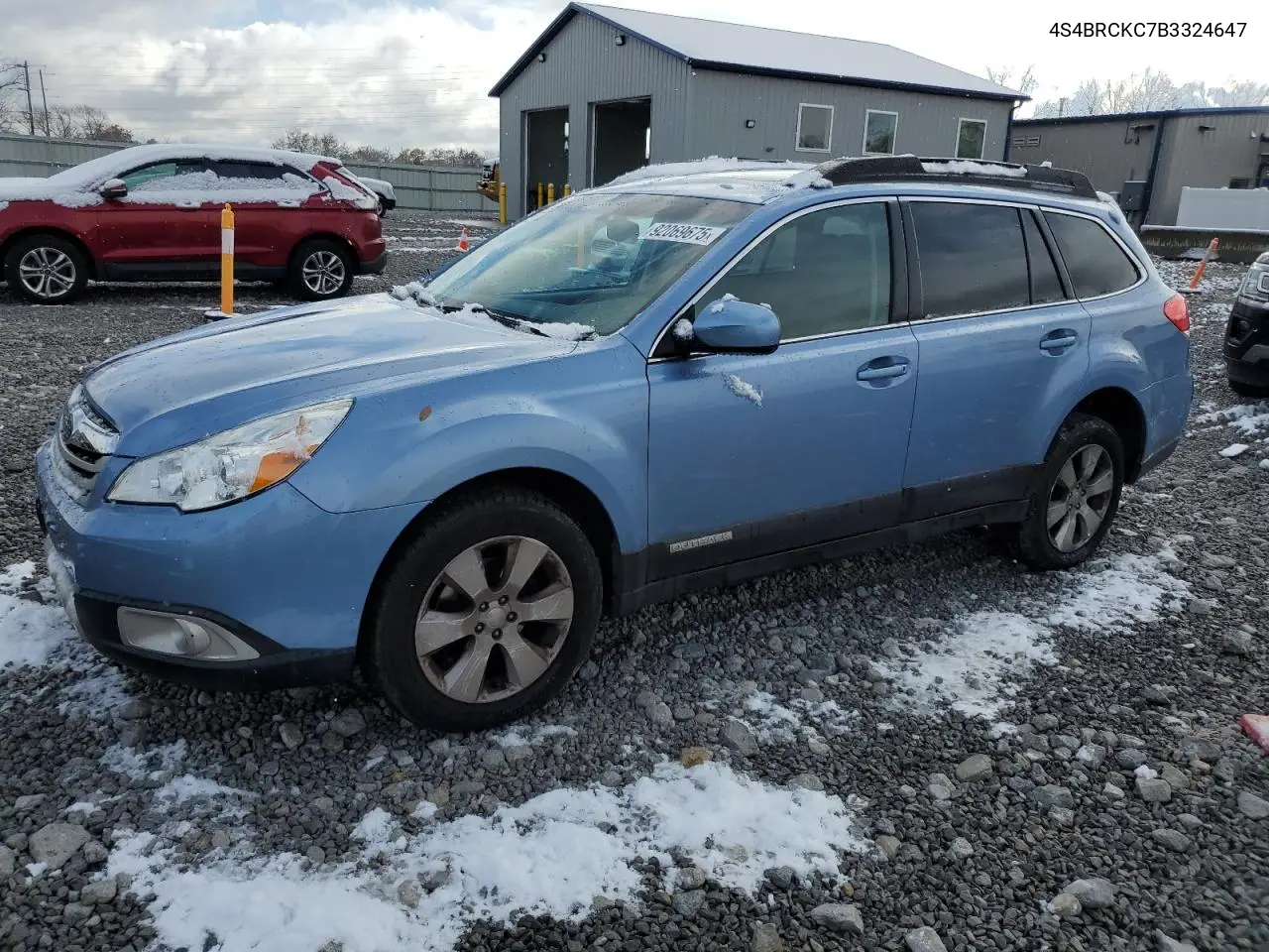 4S4BRCKC7B3324647 2011 Subaru Outback 2.5I Limited